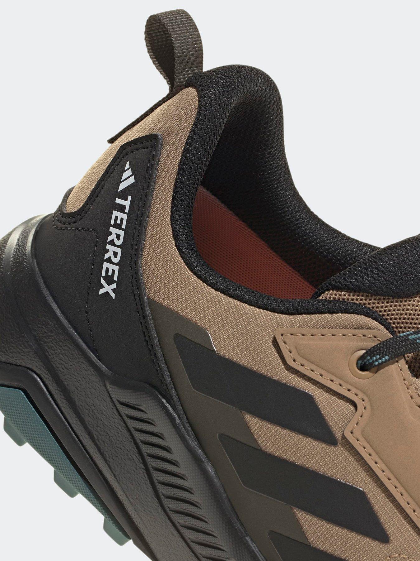  image of adidas-terrex-mens-anylander-rainrdy-hiking-shoes-brown