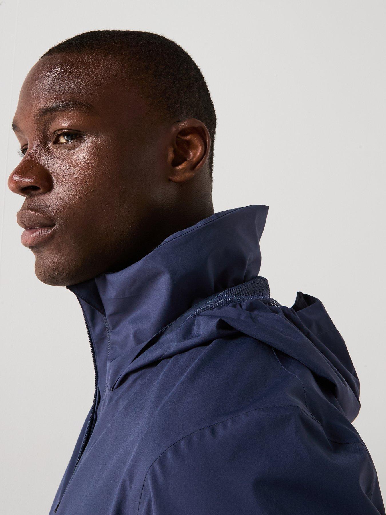 Image 6 of 6 of adidas Terrex Mens Outdoor Multi Essentials 2L Rain Jacket - Navy