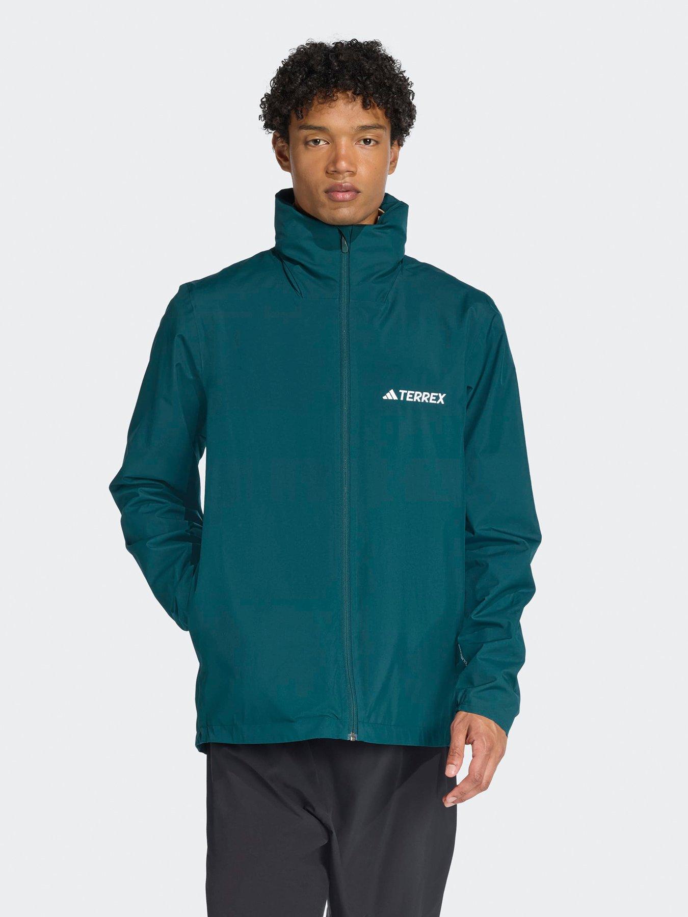 adidas-terrex-mens-outdoor-multi-essentials-2l-rain-jacket-green