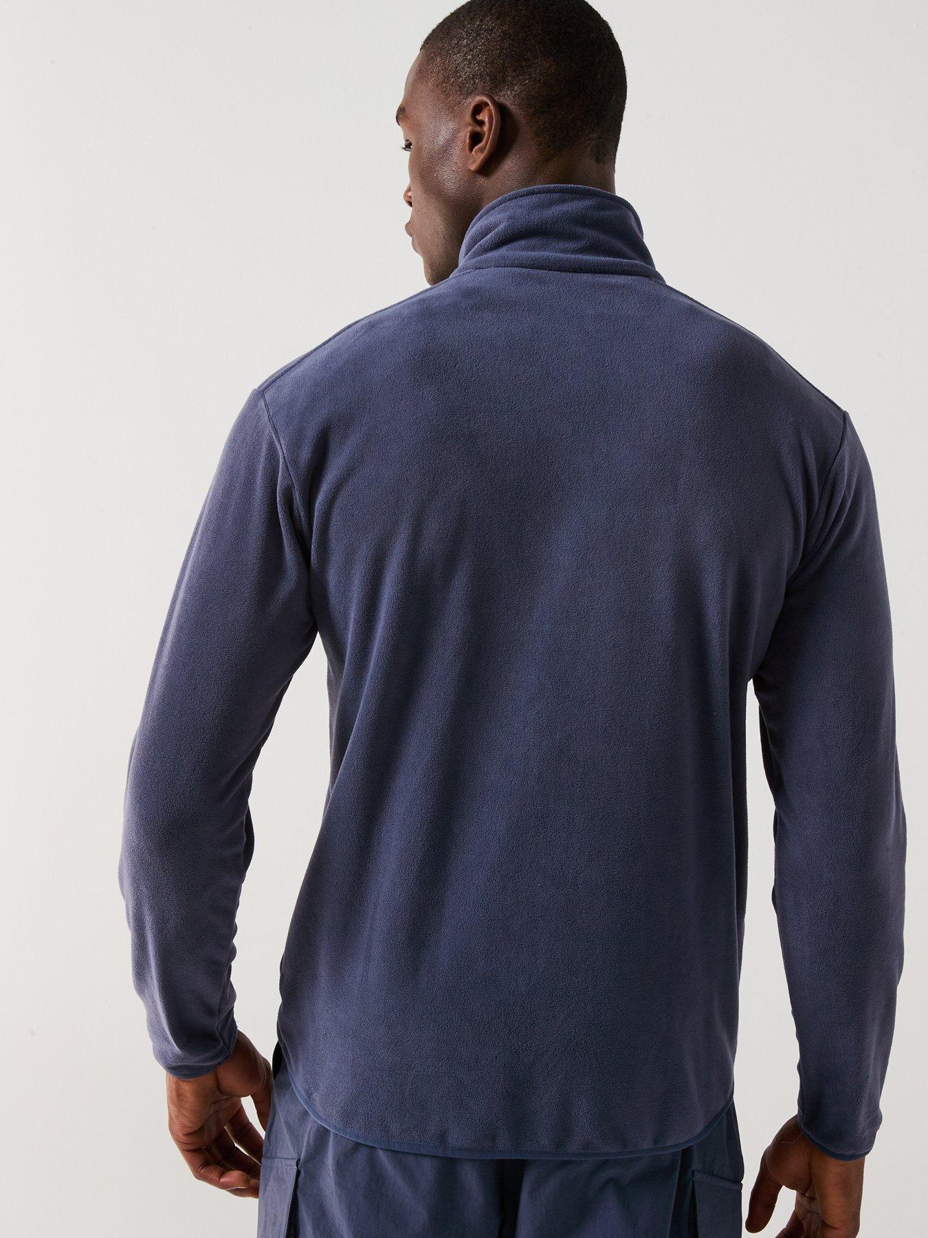 Image 2 of 4 of adidas Terrex Mens Outdoor Multi Essentials Full-Zip Fleece Jacket - Navy