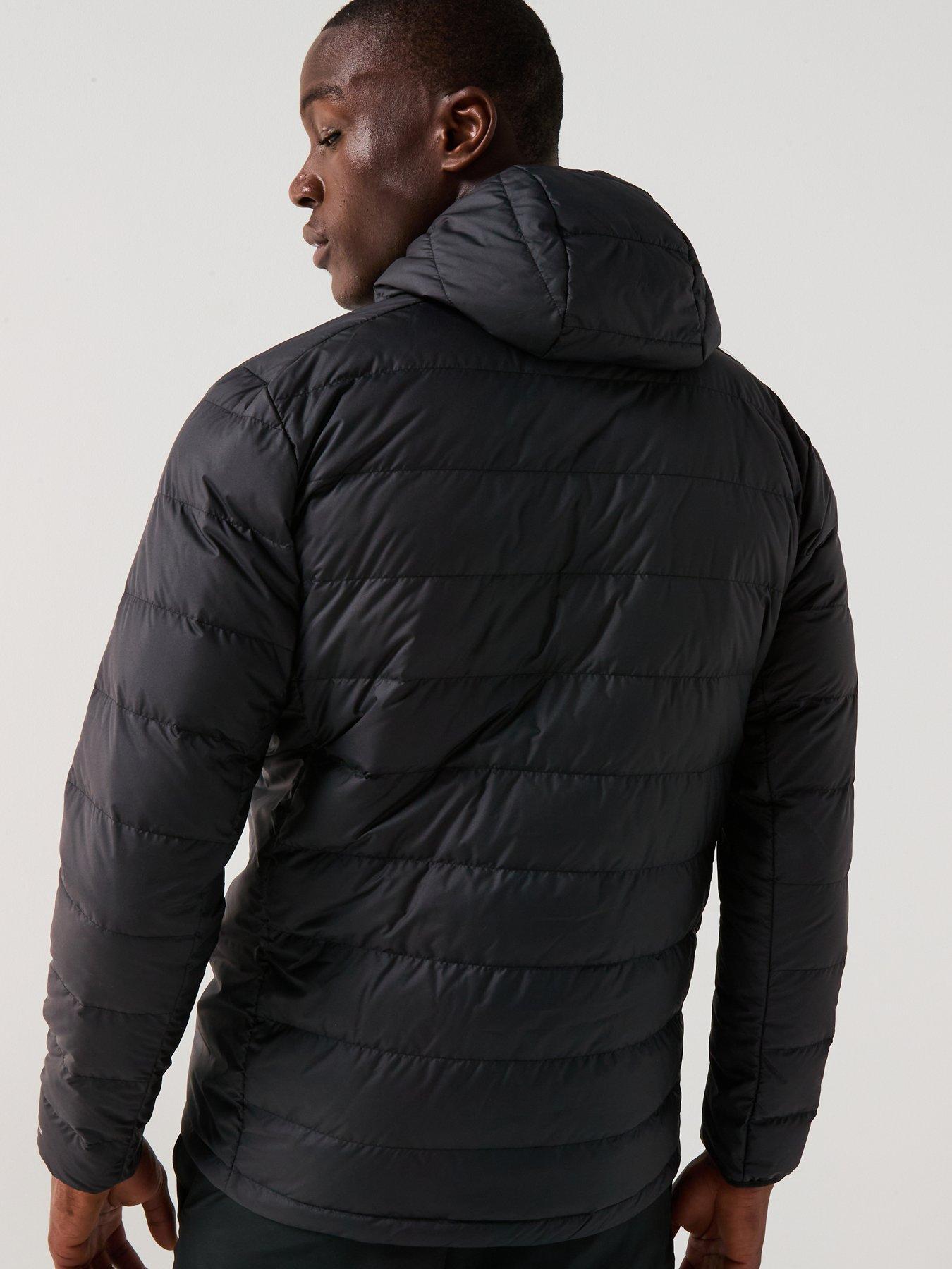  image of adidas-terrex-mens-mt-down-hooded-jacket-black