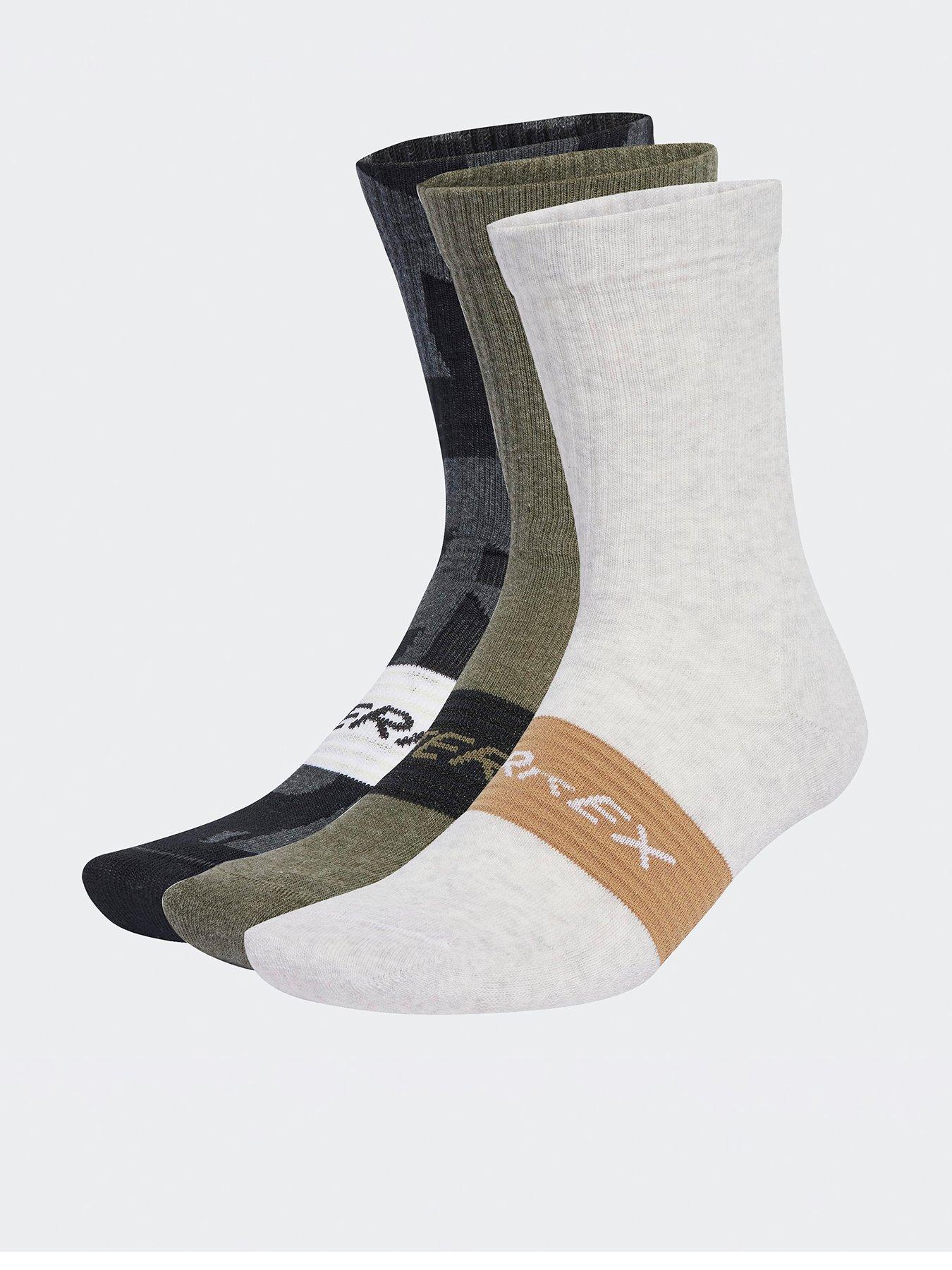 undefined Unisex Multi 3 Pack Socks - Black