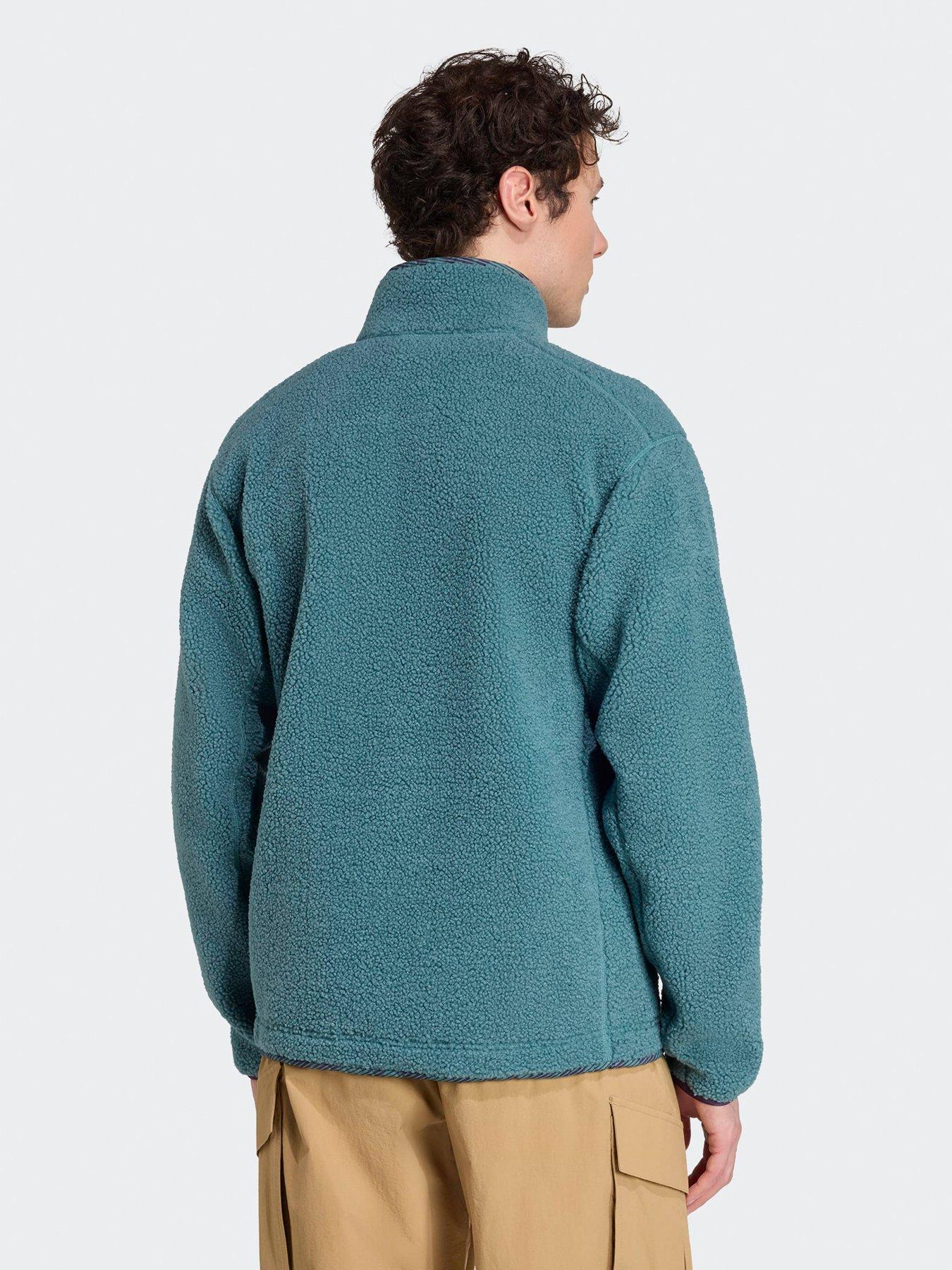  image of adidas-terrex-mens-outdoor-xploric-high-pile-fleece-pu-blue