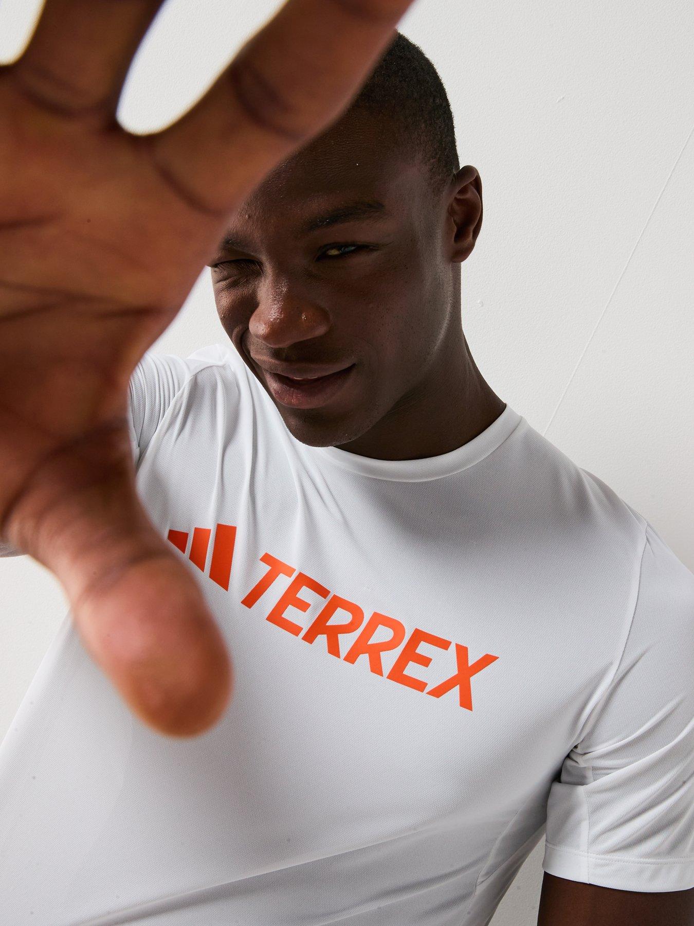 adidas Terrex Mens Multi Climacool Logo Tech T- Shirt - White