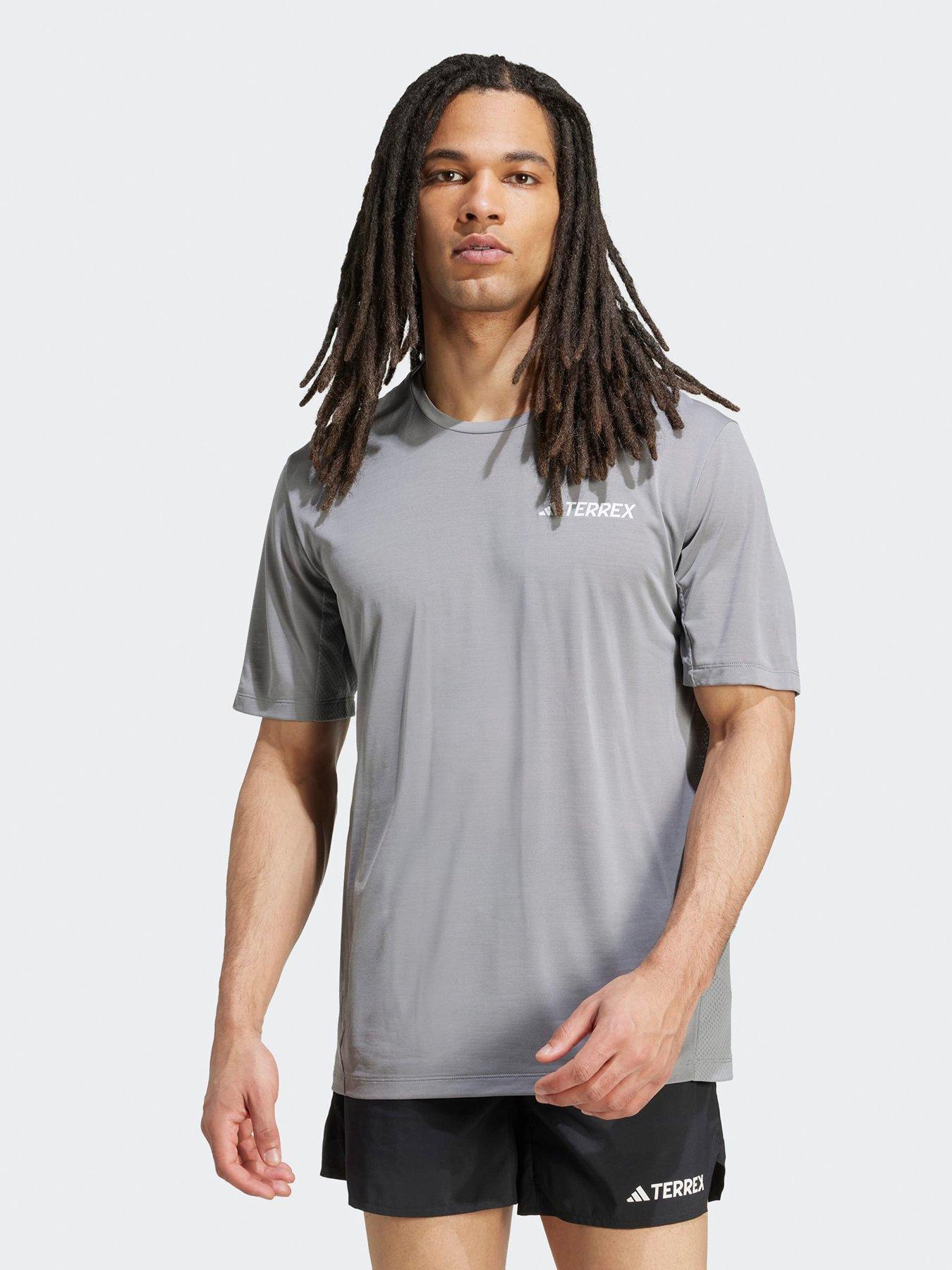 Image 1 of 5 of adidas Terrex Mens Xperior Climacool T- Shirt - Grey