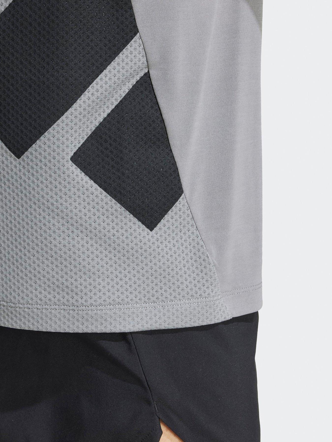 Image 5 of 5 of adidas Terrex Mens Xperior Climacool T- Shirt - Grey