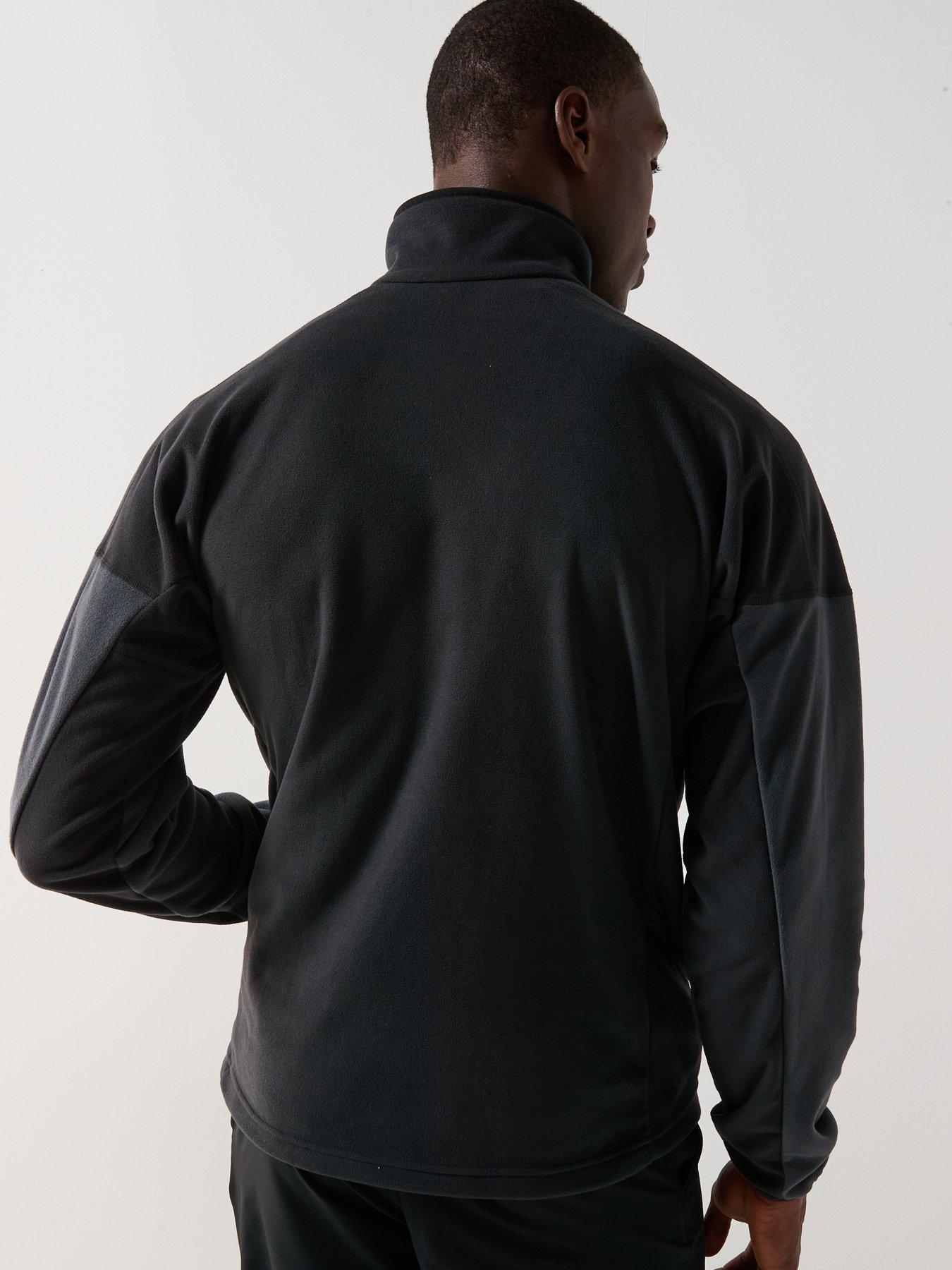 Image 2 of 6 of adidas Terrex Mens Multi Climawarm Fleece Anorak - Black