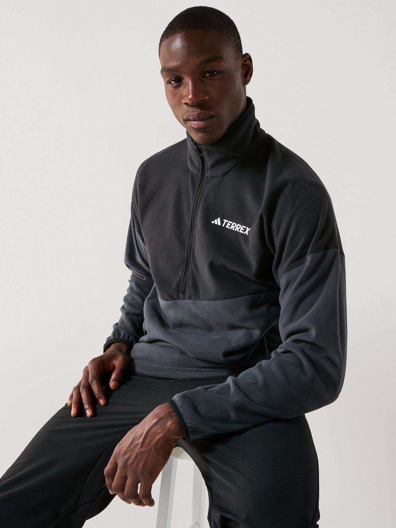 Image 5 of 6 of adidas Terrex Mens Multi Climawarm Fleece Anorak - Black