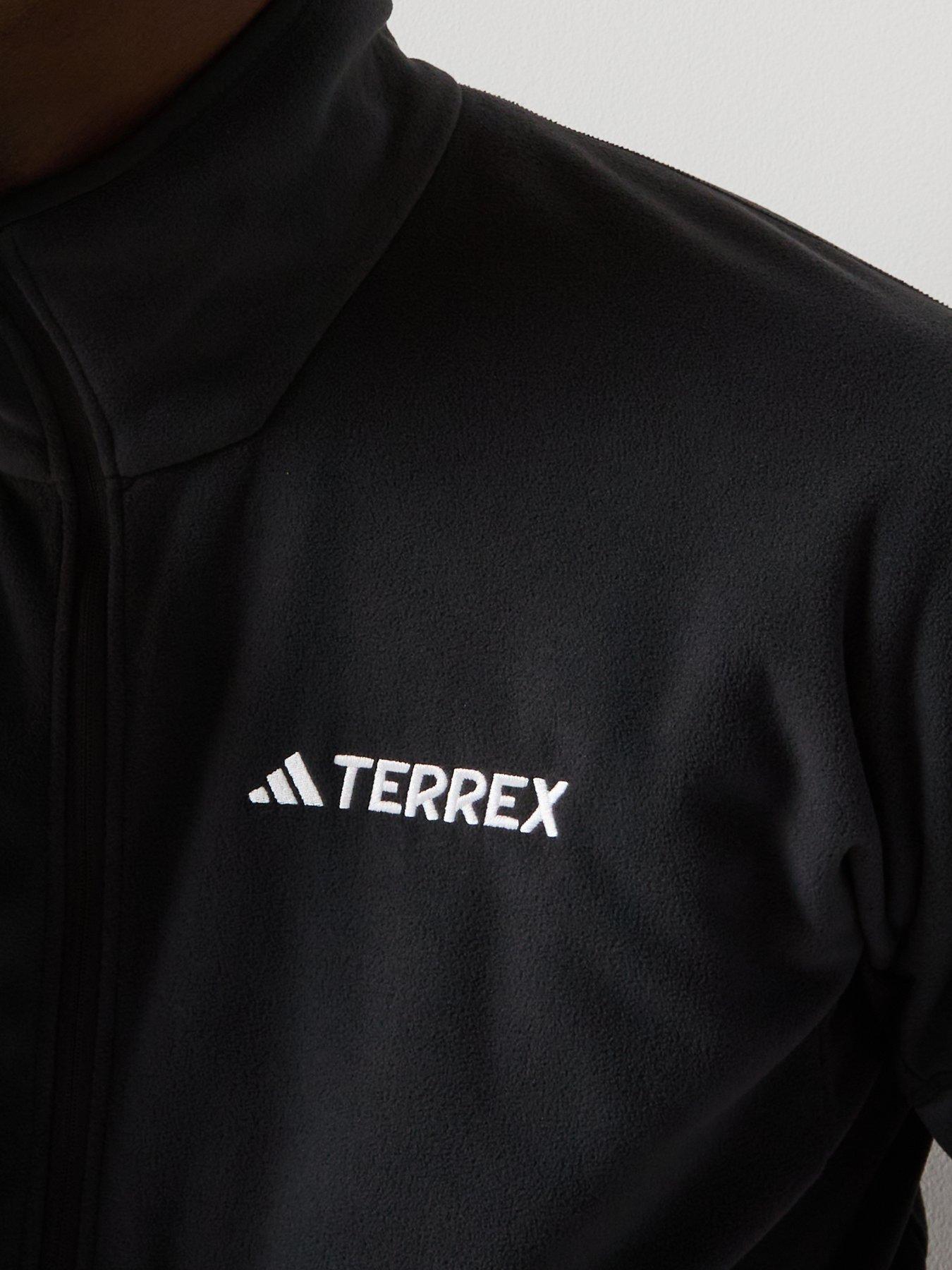 Image 6 of 6 of adidas Terrex Mens Multi Climawarm Fleece Anorak - Black