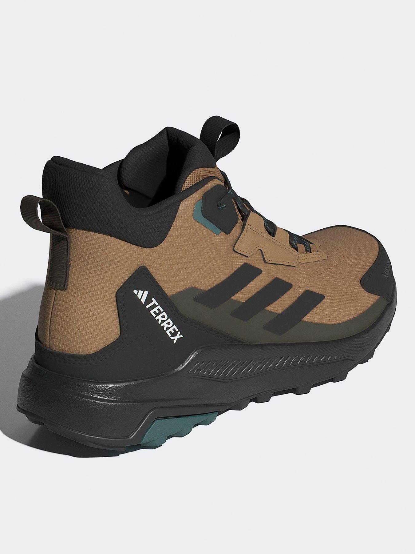 Image 3 of 7 of adidas Terrex Mens Anylander Mid RainRdy Hiking Shoes - Brown