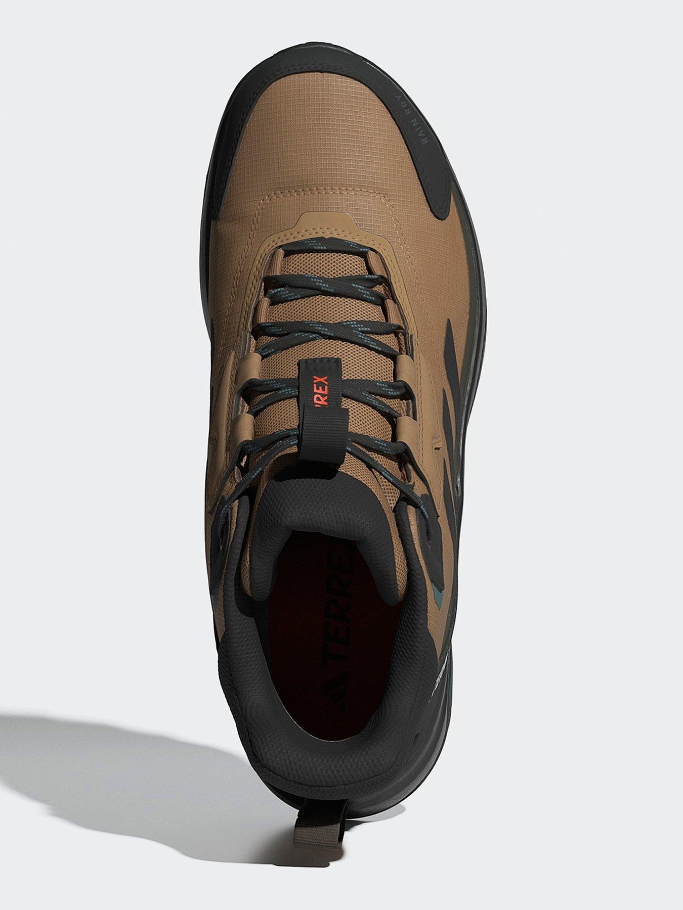 Image 4 of 7 of adidas Terrex Mens Anylander Mid RainRdy Hiking Shoes - Brown