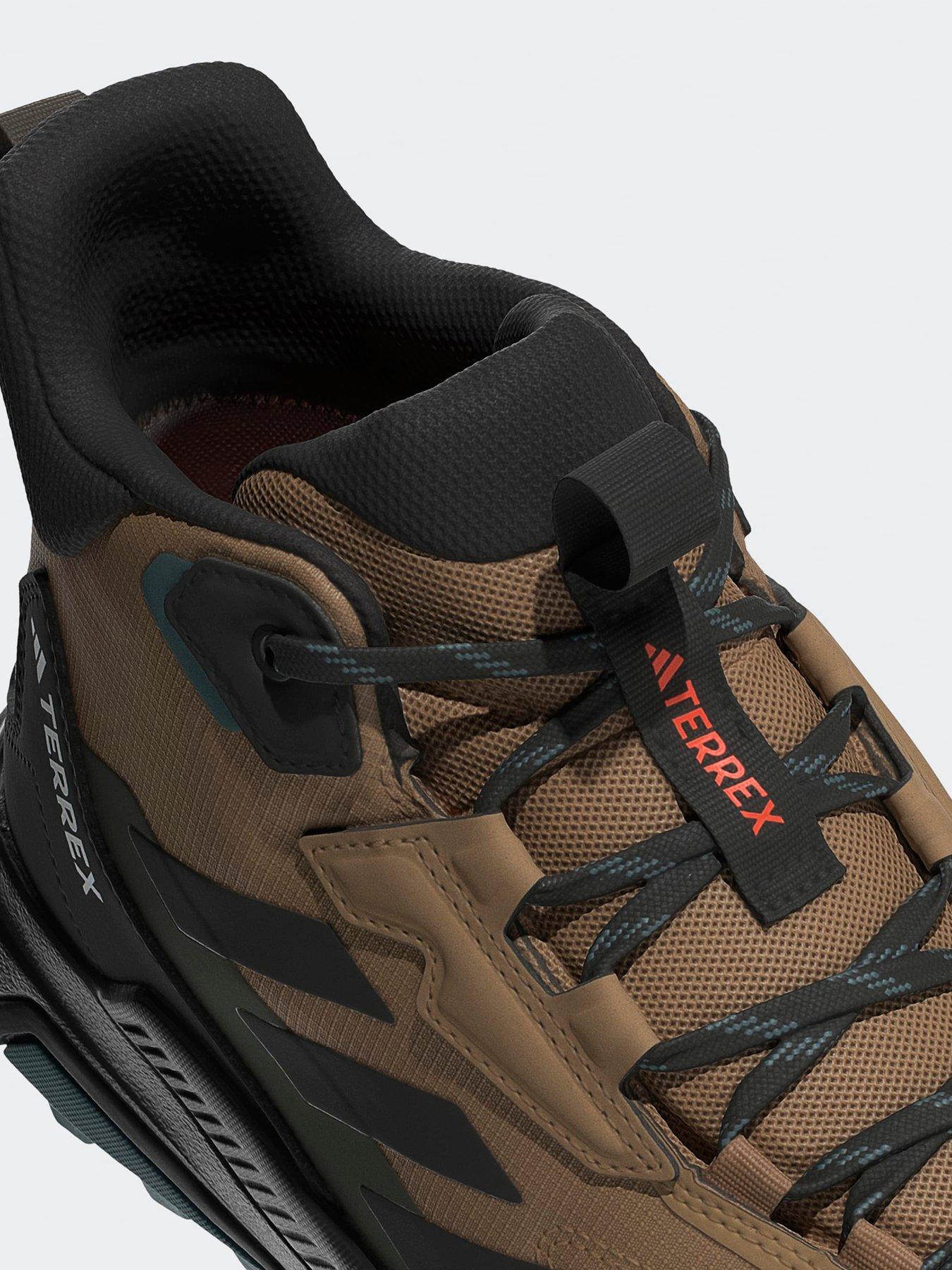 Image 6 of 7 of adidas Terrex Mens Anylander Mid RainRdy Hiking Shoes - Brown