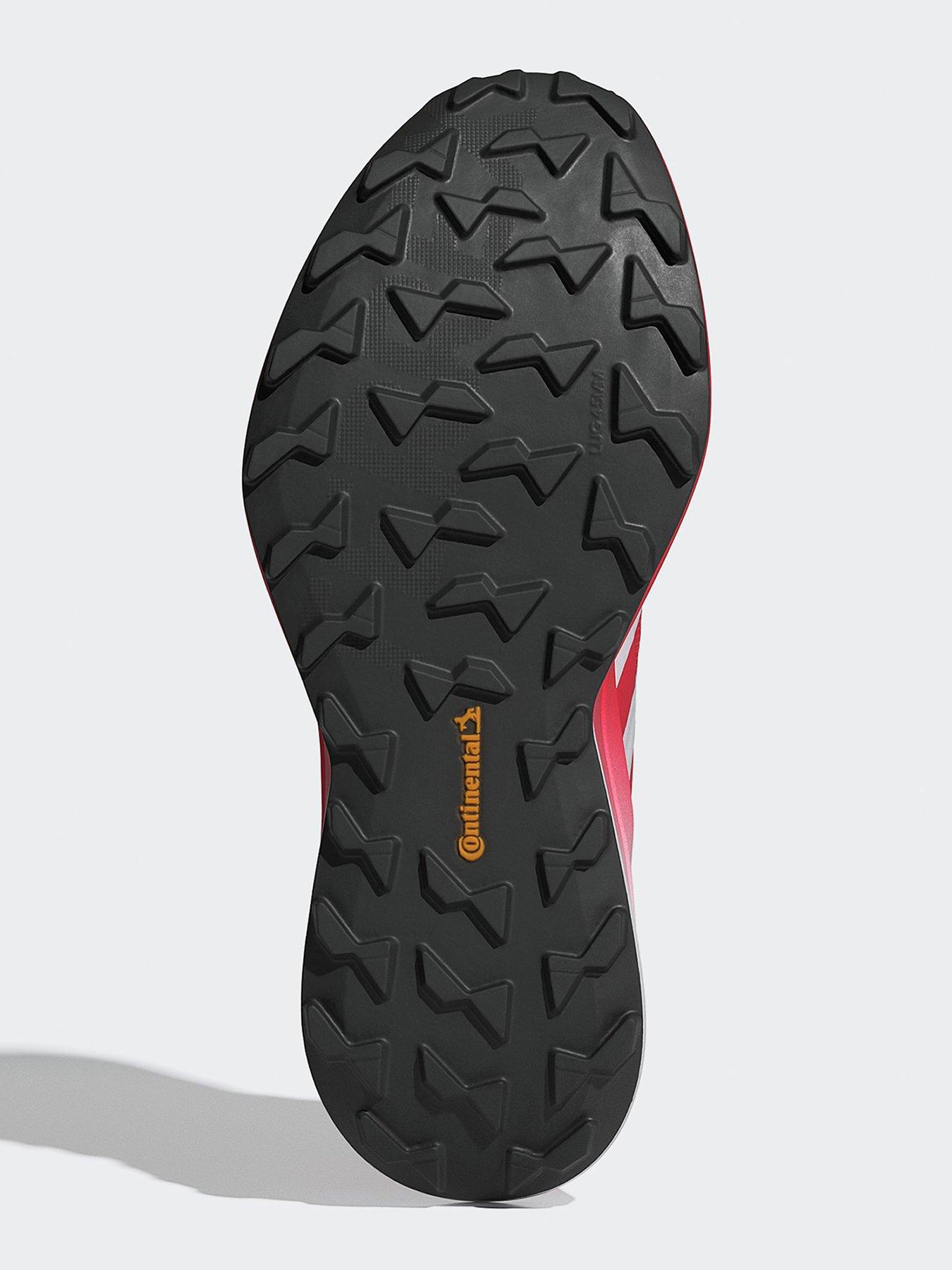  image of adidas-terrex-mens-agravic-3-trail-running-shoes-red