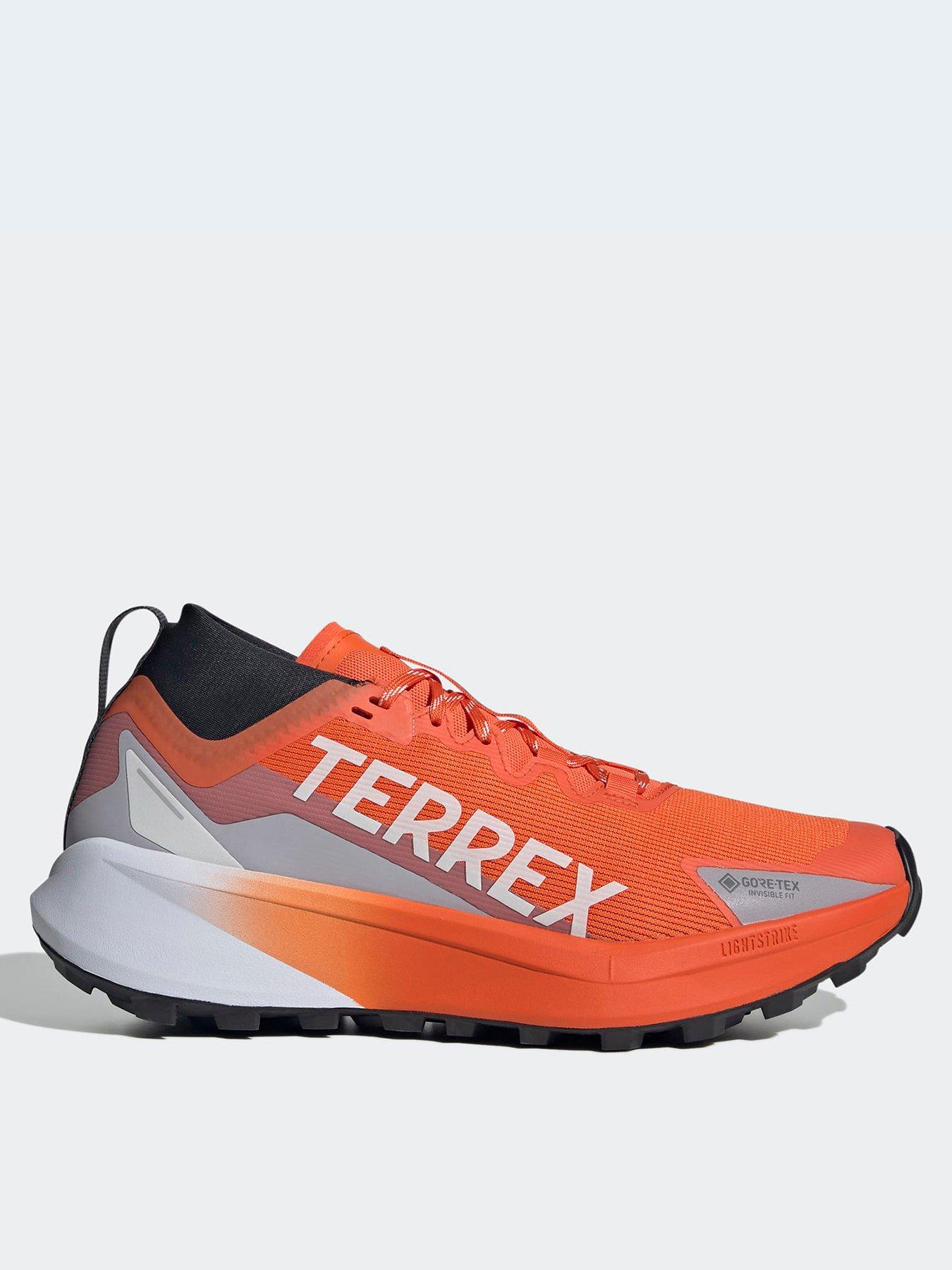 undefined Mens Terrex Agravic Gtx Trail Running Shoes - Orange