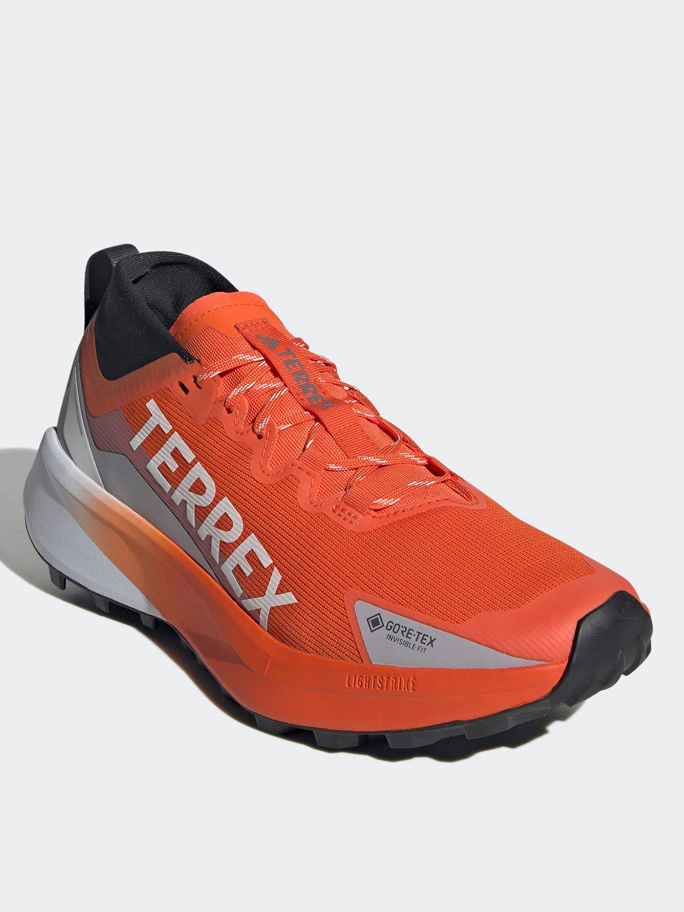  image of adidas-terrex-mens-agravic-gtx-trail-running-shoes-orange