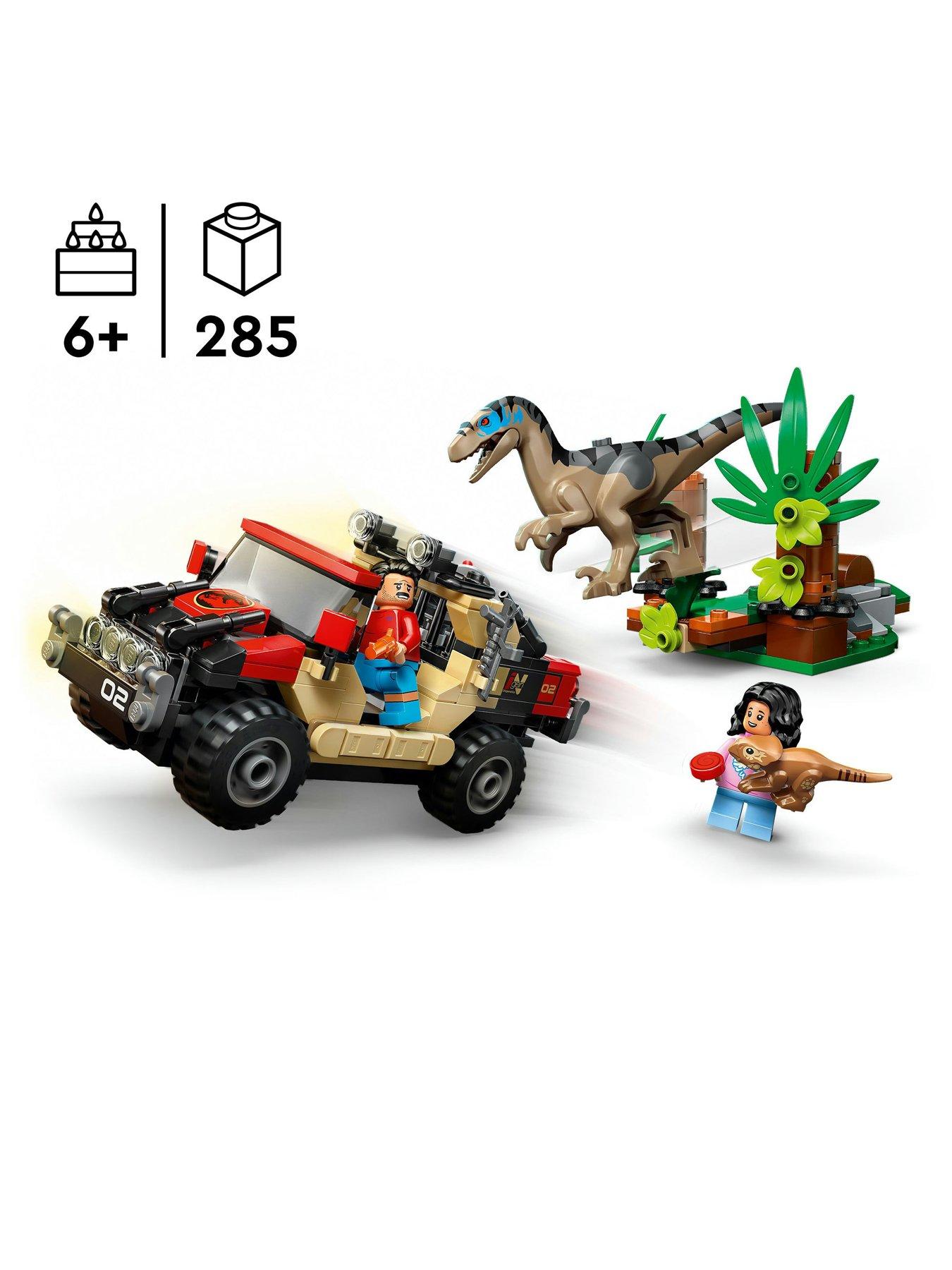 Image 2 of 8 of LEGO Jurassic World Raptor Off-Road Escape Toy 76972