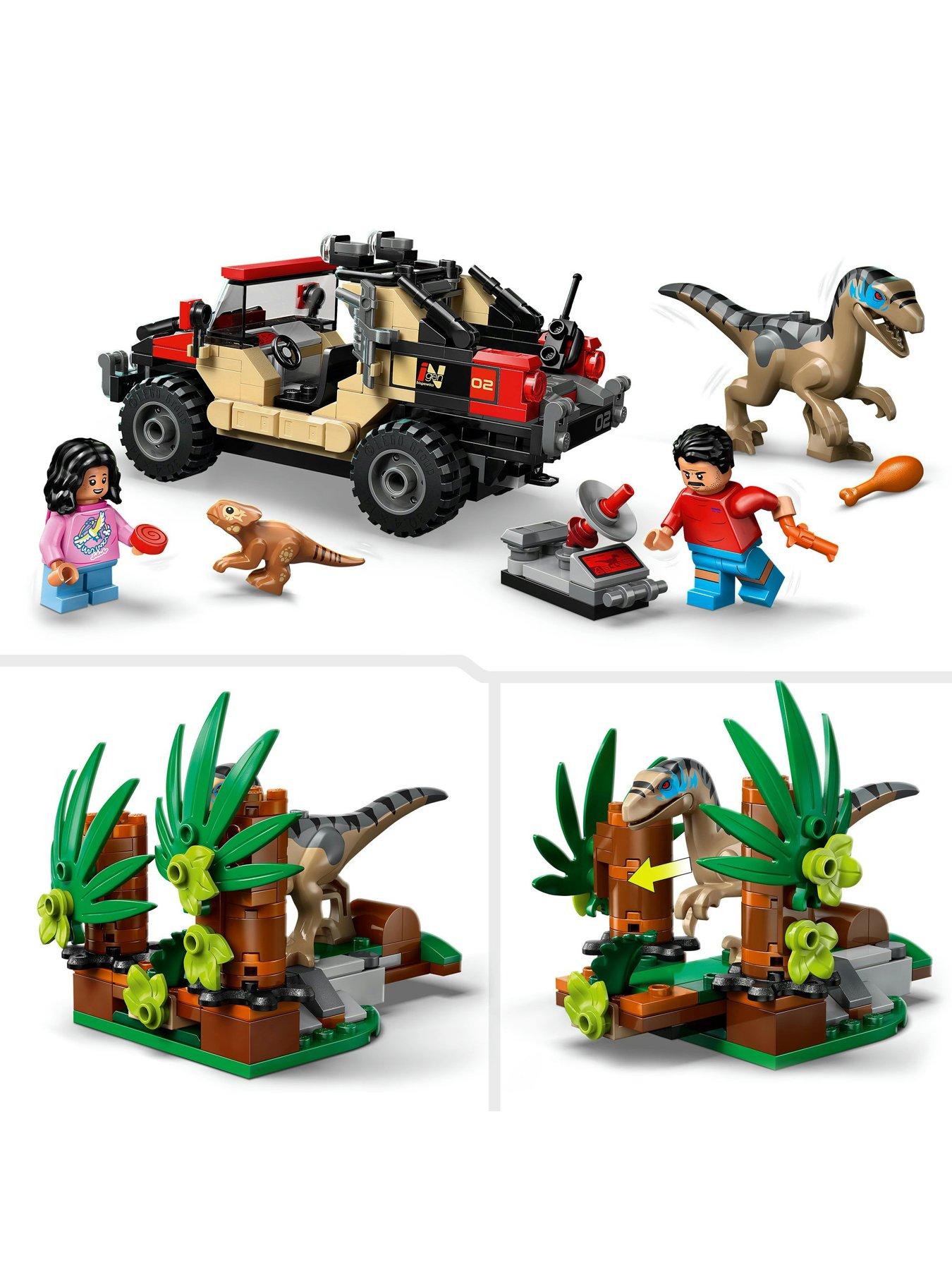Image 3 of 8 of LEGO Jurassic World Raptor Off-Road Escape Toy 76972