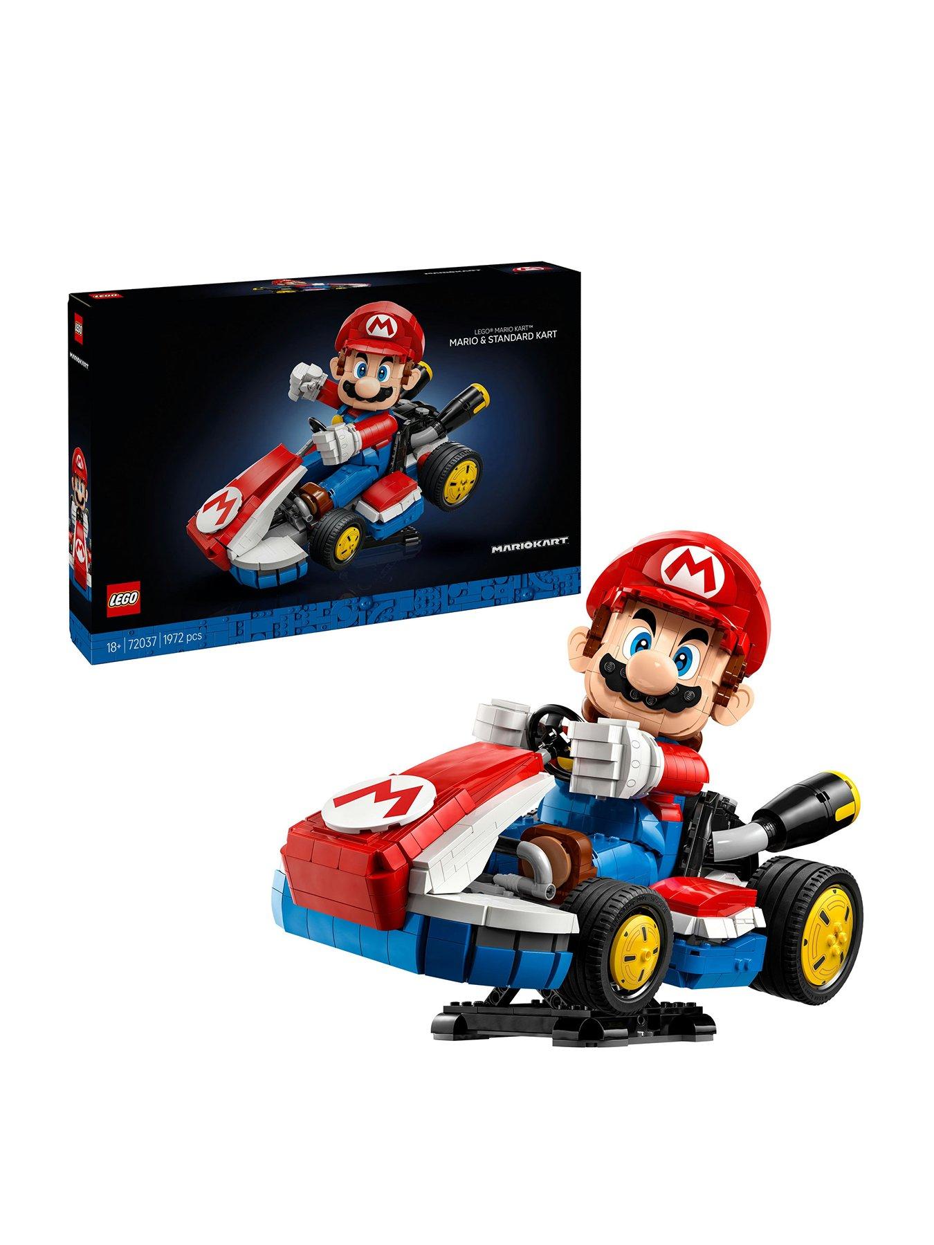 Image 1 of 8 of LEGO Super Mario Mario Kart &ndash; Mario &amp; Standard Kart Set 72037