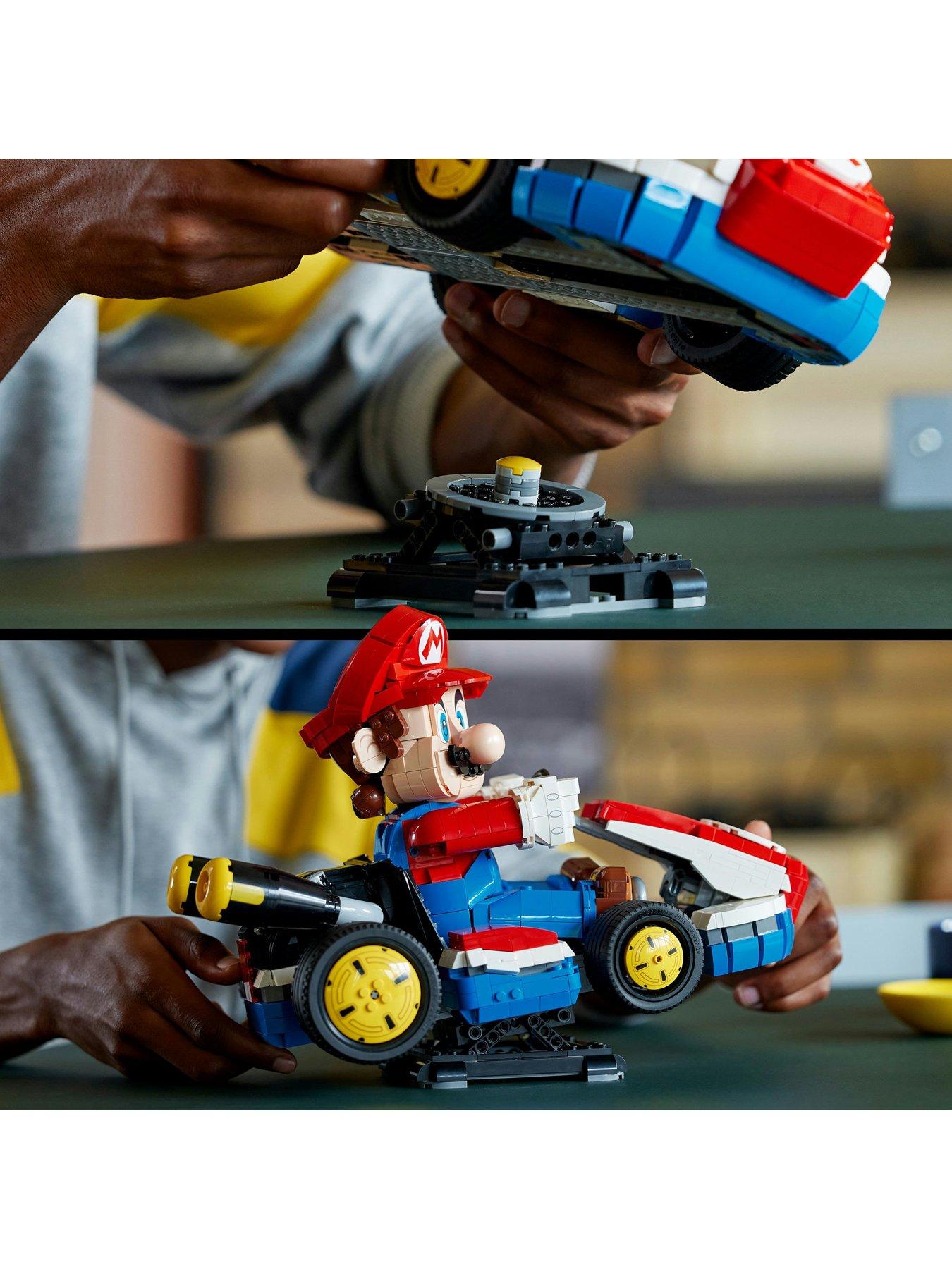 Image 4 of 8 of LEGO Super Mario Mario Kart &ndash; Mario &amp; Standard Kart Set 72037