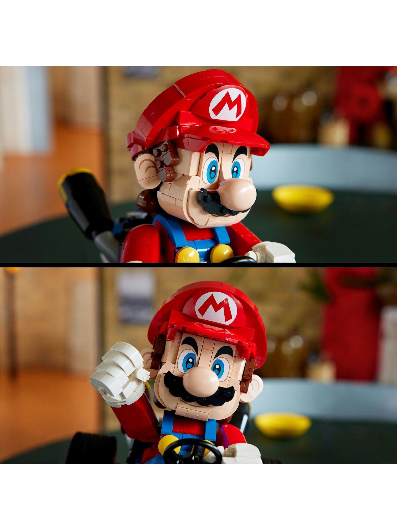 Image 5 of 8 of LEGO Super Mario Mario Kart &ndash; Mario &amp; Standard Kart Set 72037