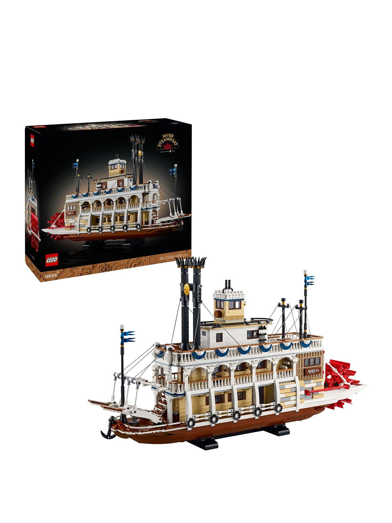 Image 1 of 8 of LEGO Ideas River Steamboat 21356 (4090 Pieces)