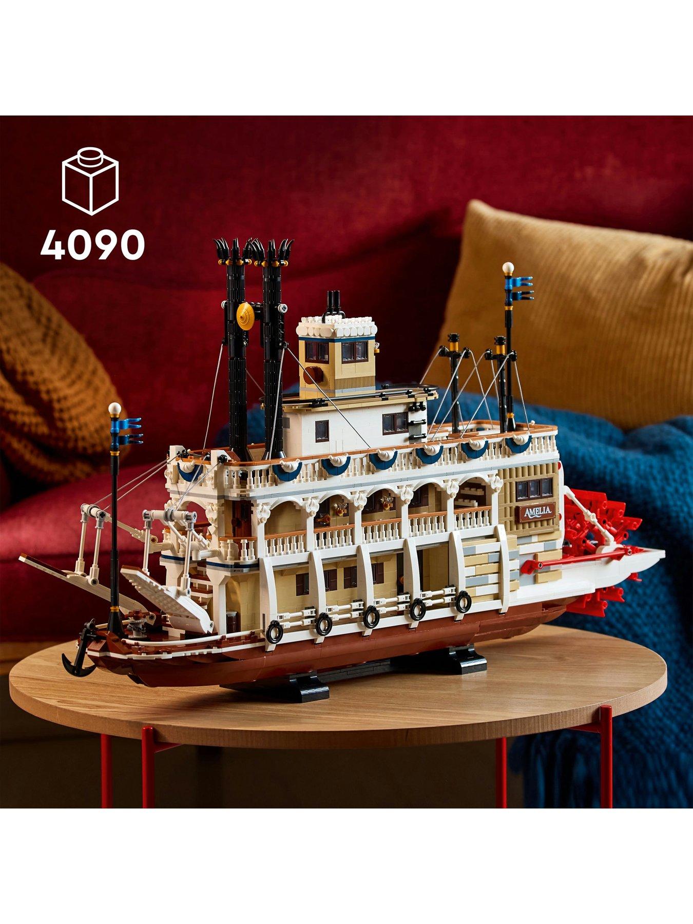 Image 2 of 8 of LEGO Ideas River Steamboat 21356 (4090 Pieces)