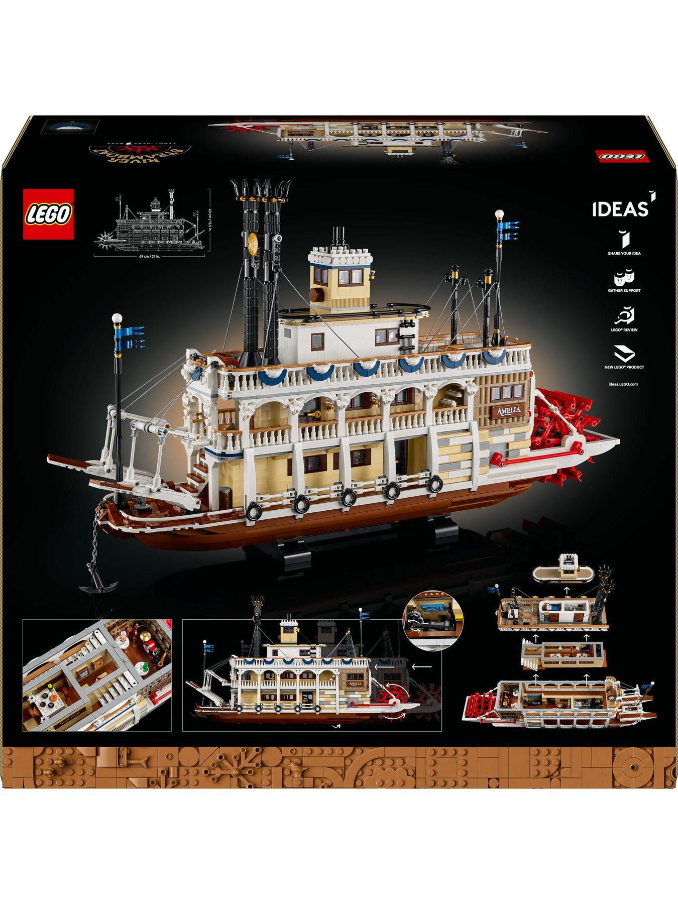 Image 7 of 8 of LEGO Ideas River Steamboat 21356 (4090 Pieces)