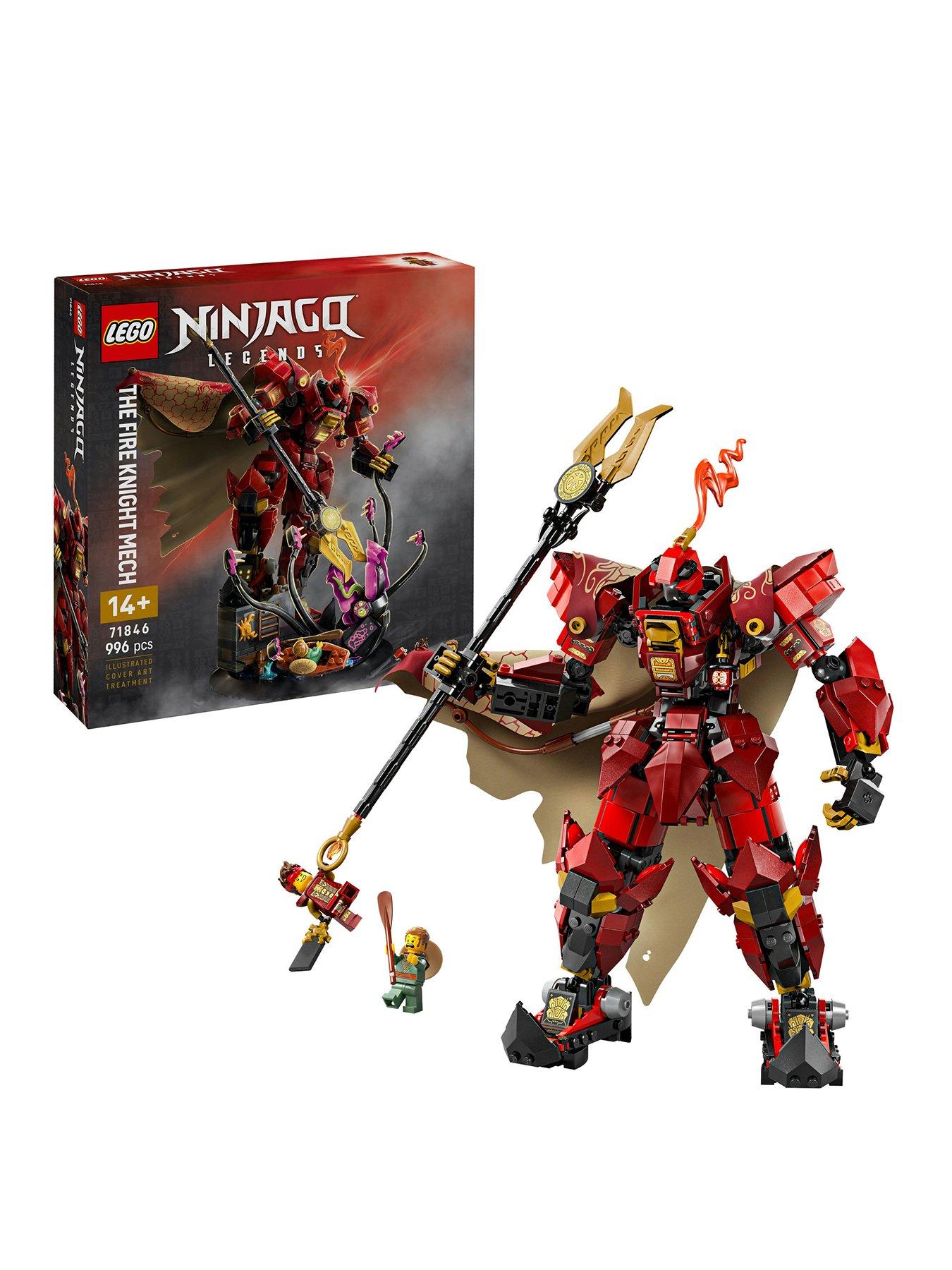 Image 1 of 8 of LEGO Ninjago The Fire Knight Mech Building Set 71846
