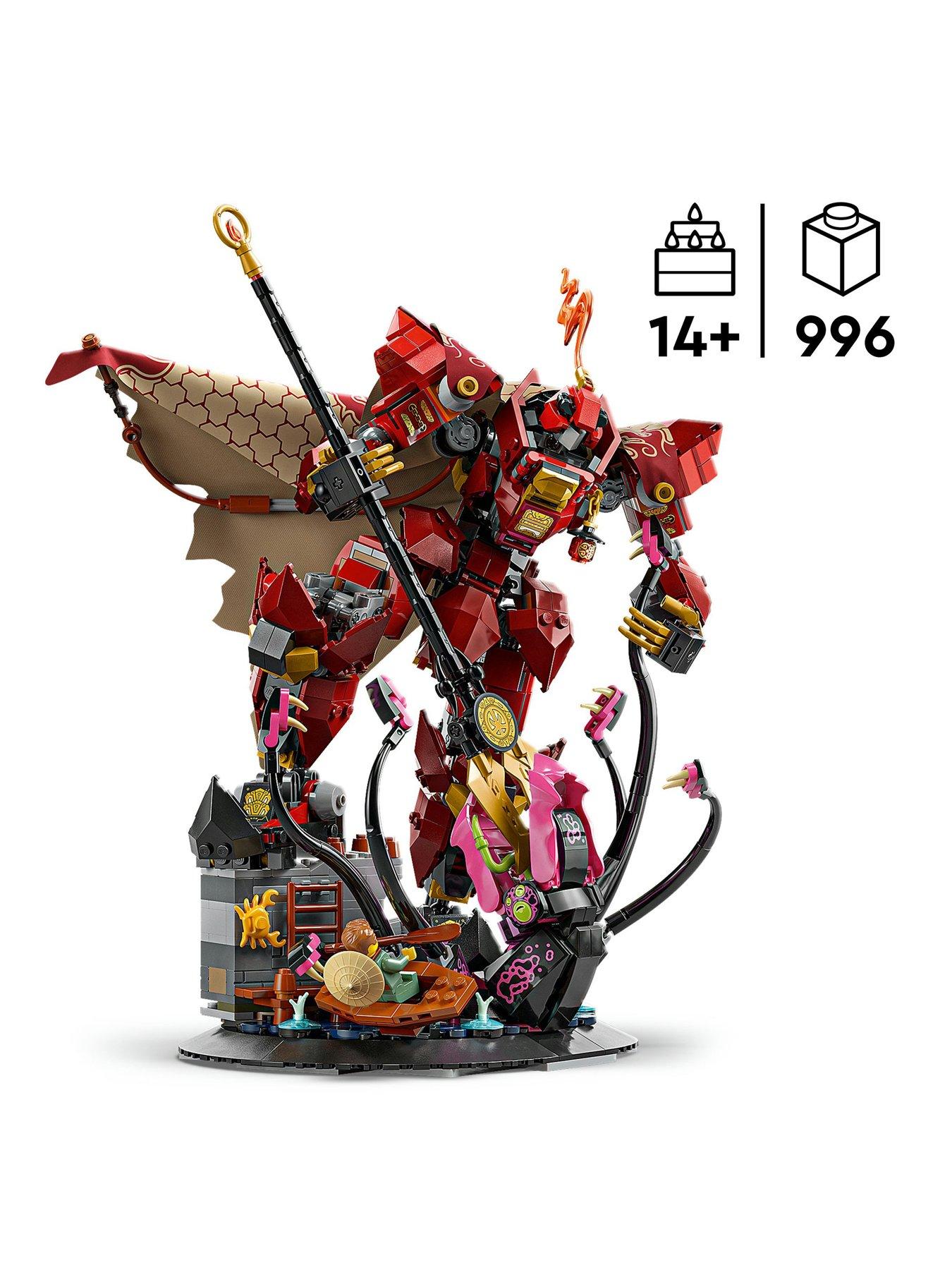 Image 2 of 8 of LEGO Ninjago The Fire Knight Mech Building Set 71846