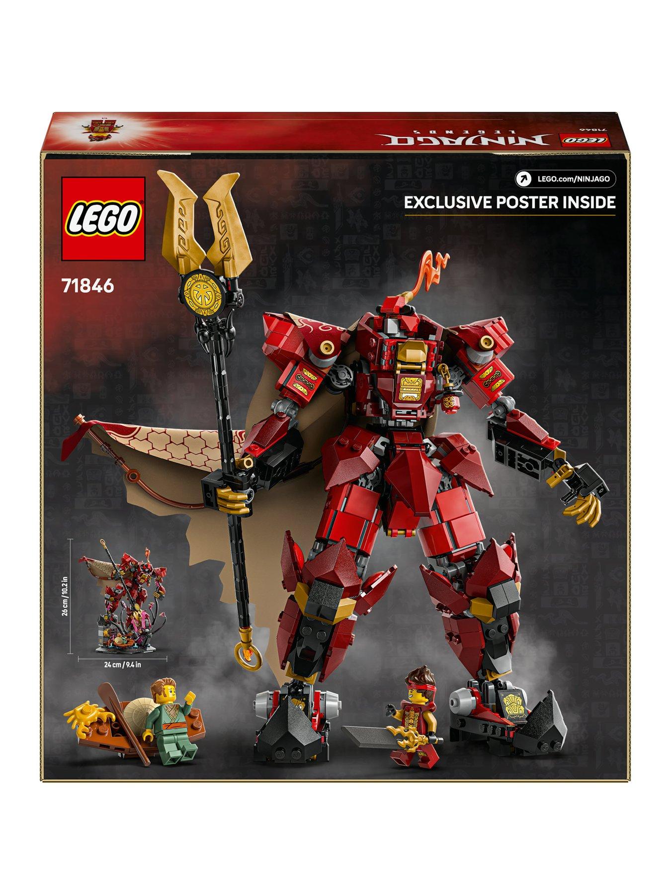 Image 7 of 8 of LEGO Ninjago The Fire Knight Mech Building Set 71846