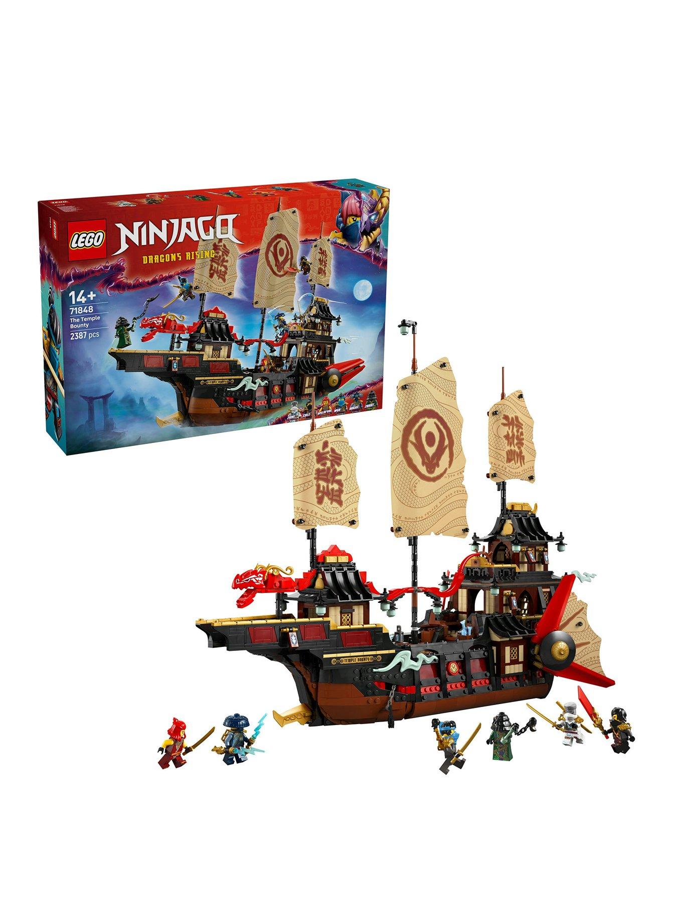 LEGO Ninjago The Temple Bounty Ship Toy Building Kit 71848