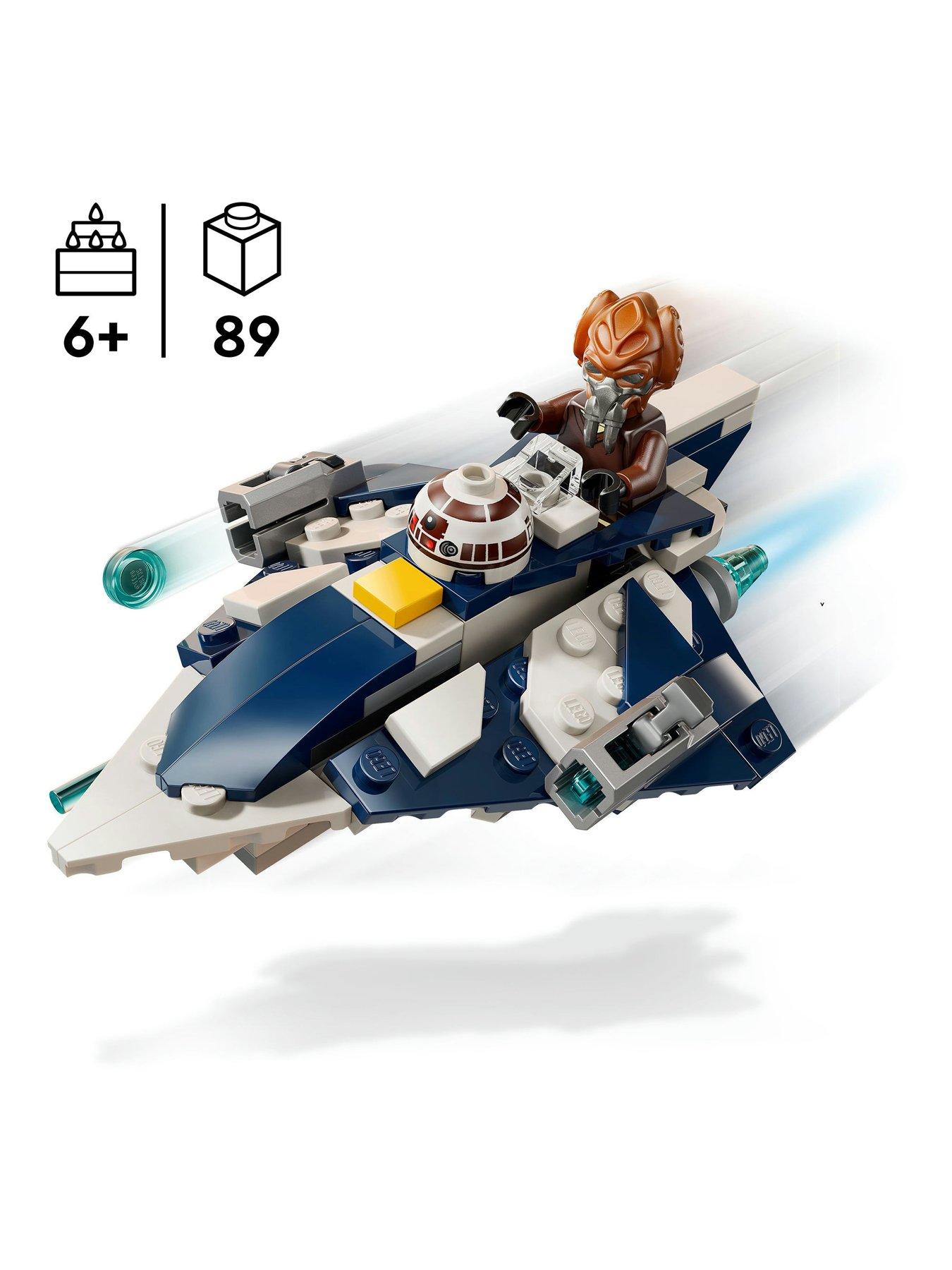 Image 2 of 8 of LEGO Star Wars Star Wars Plo Koon Microfighter Building Set