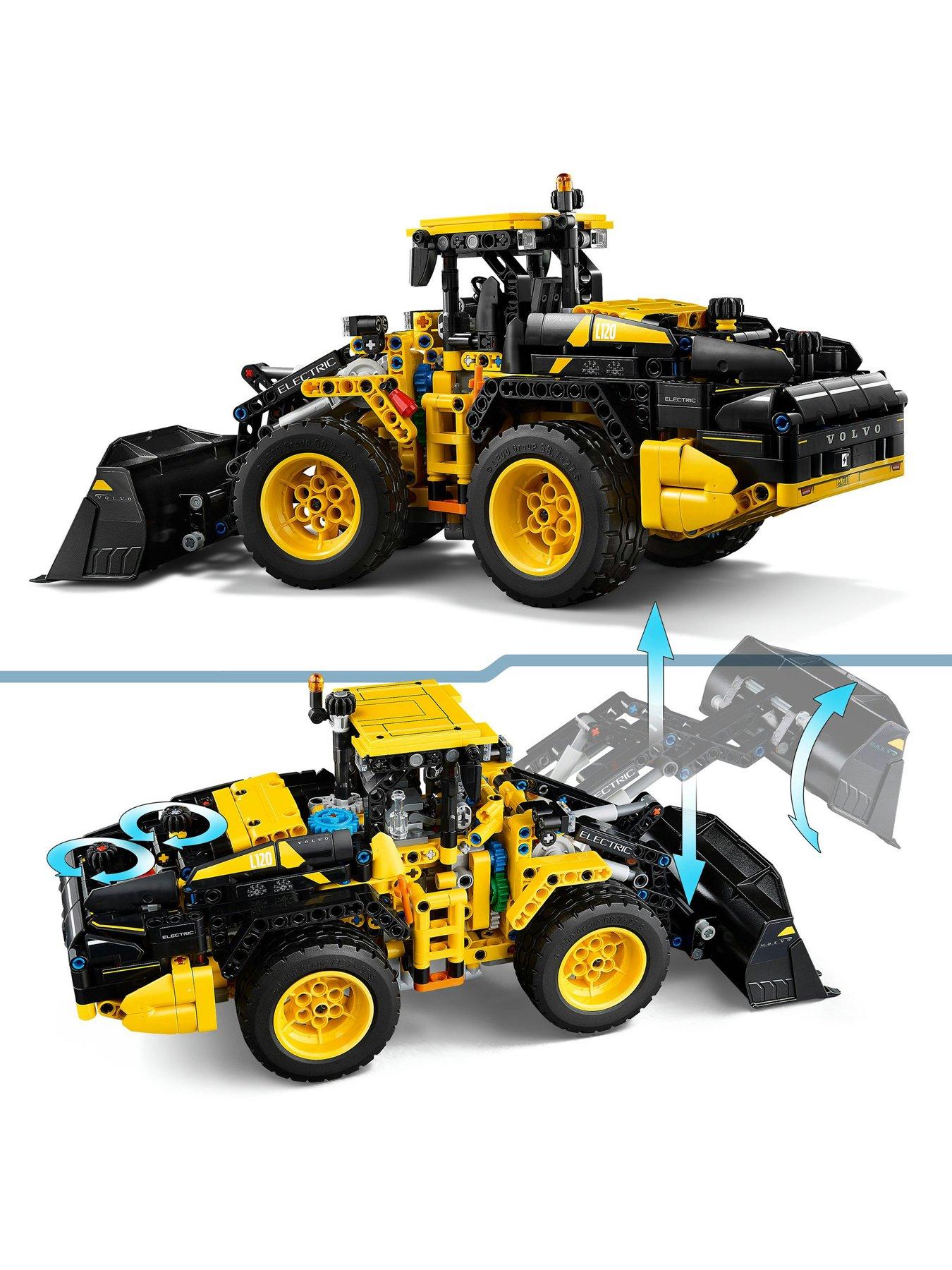  image of lego-technic-volvo-l120-electric-wheel-loader-construction-toy-42209