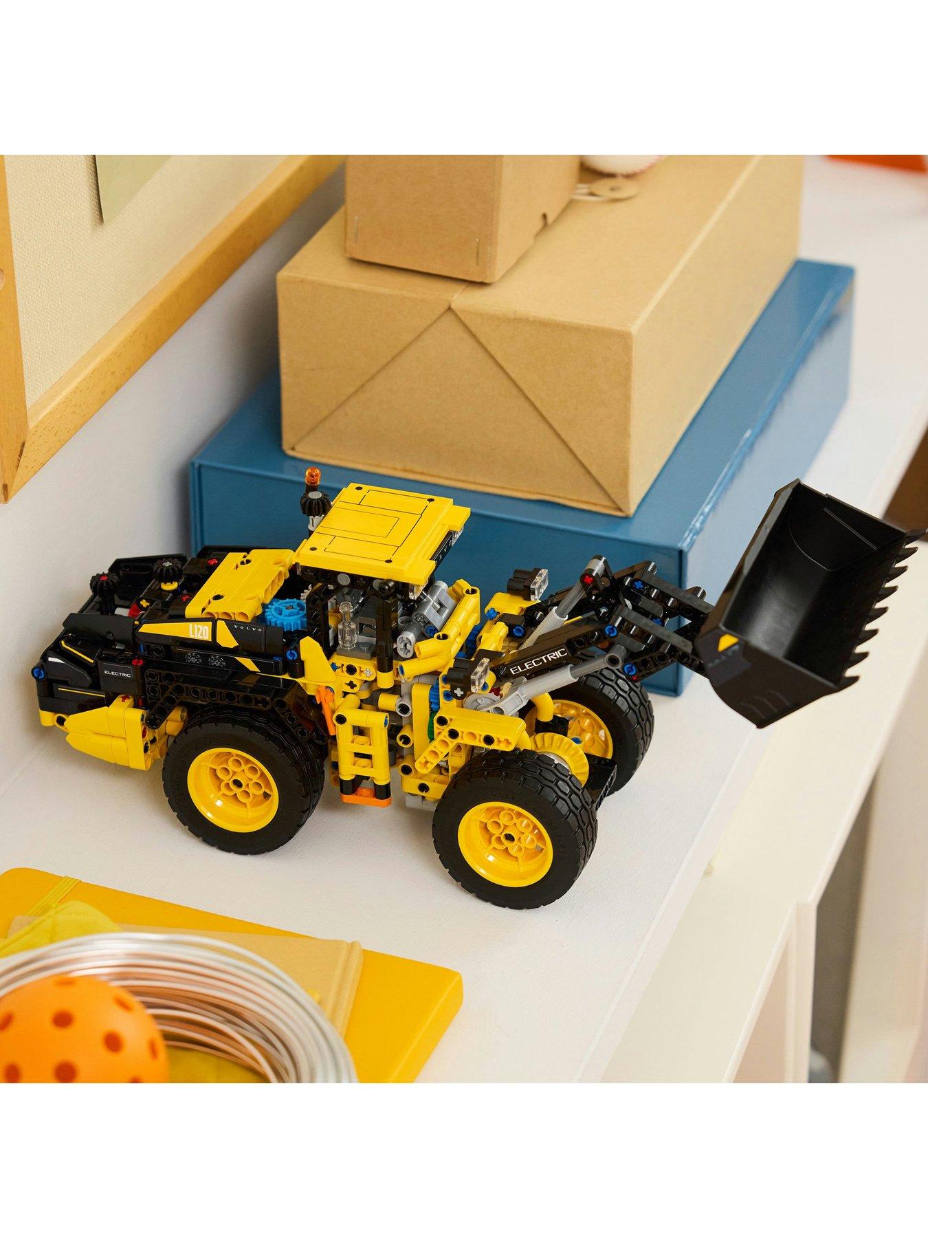  image of lego-technic-volvo-l120-electric-wheel-loader-construction-toy-42209
