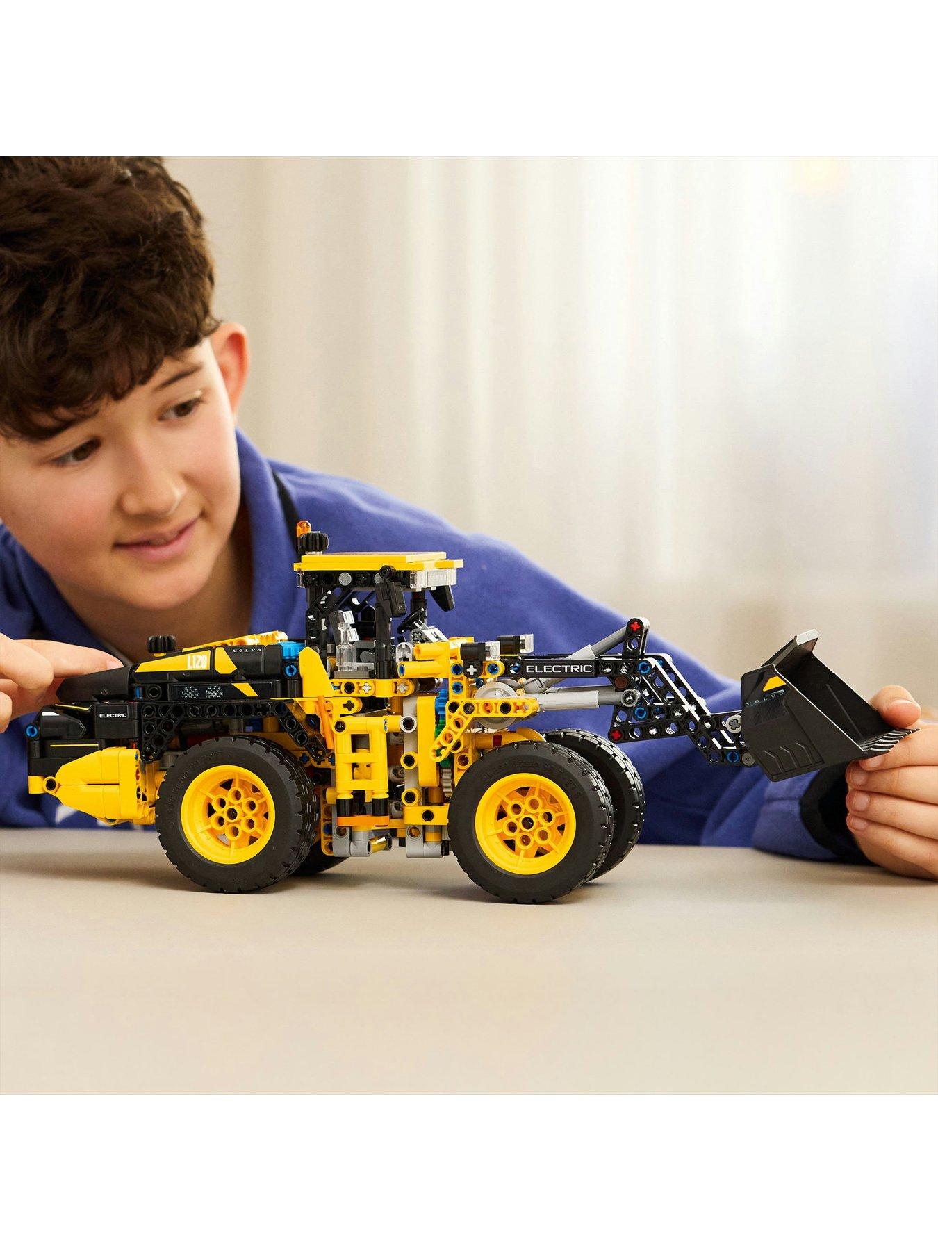  image of lego-technic-volvo-l120-electric-wheel-loader-construction-toy-42209