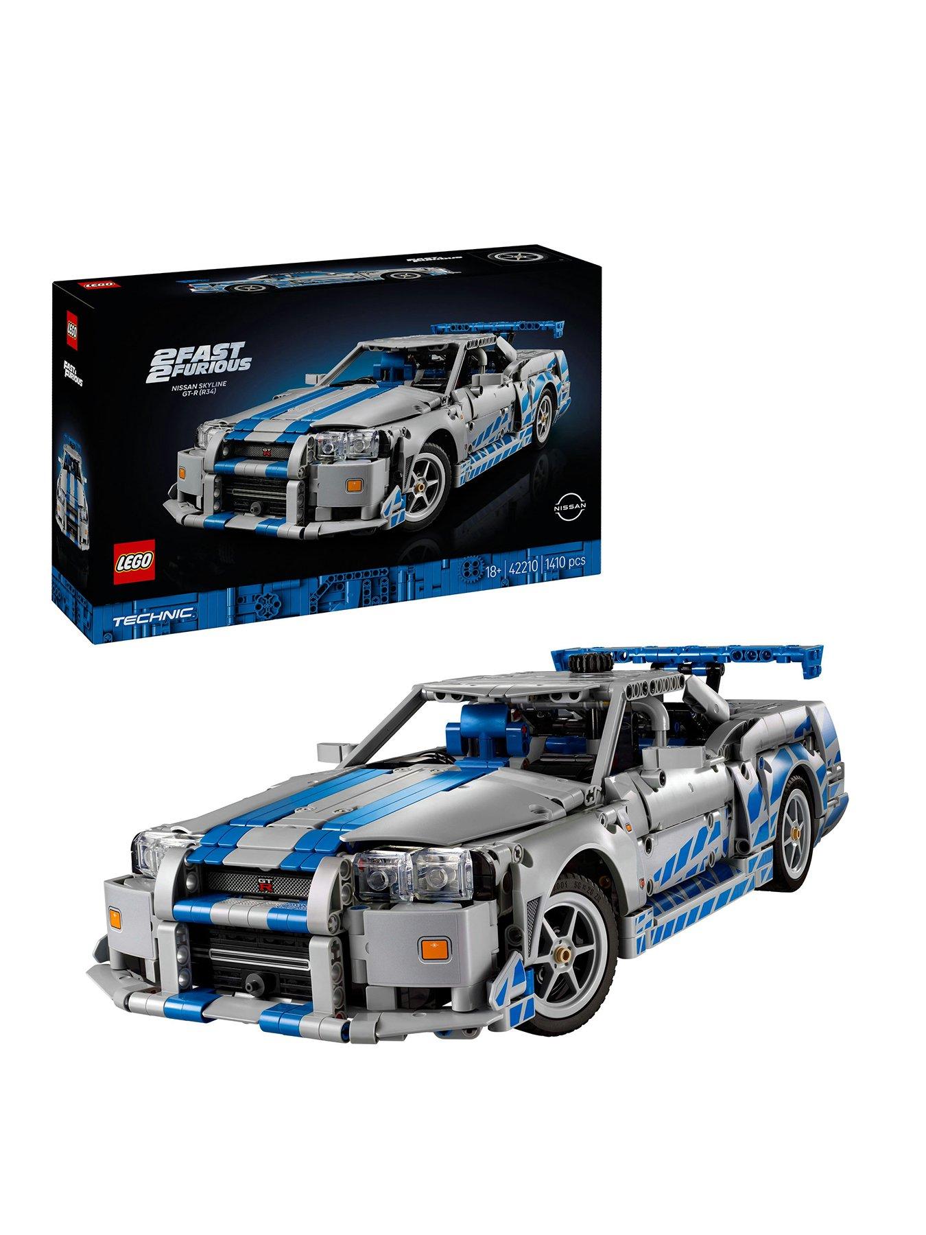 undefined 2 Fast 2 Furious Nissan Skyline GT-R (R34) Car Model Kit 42110