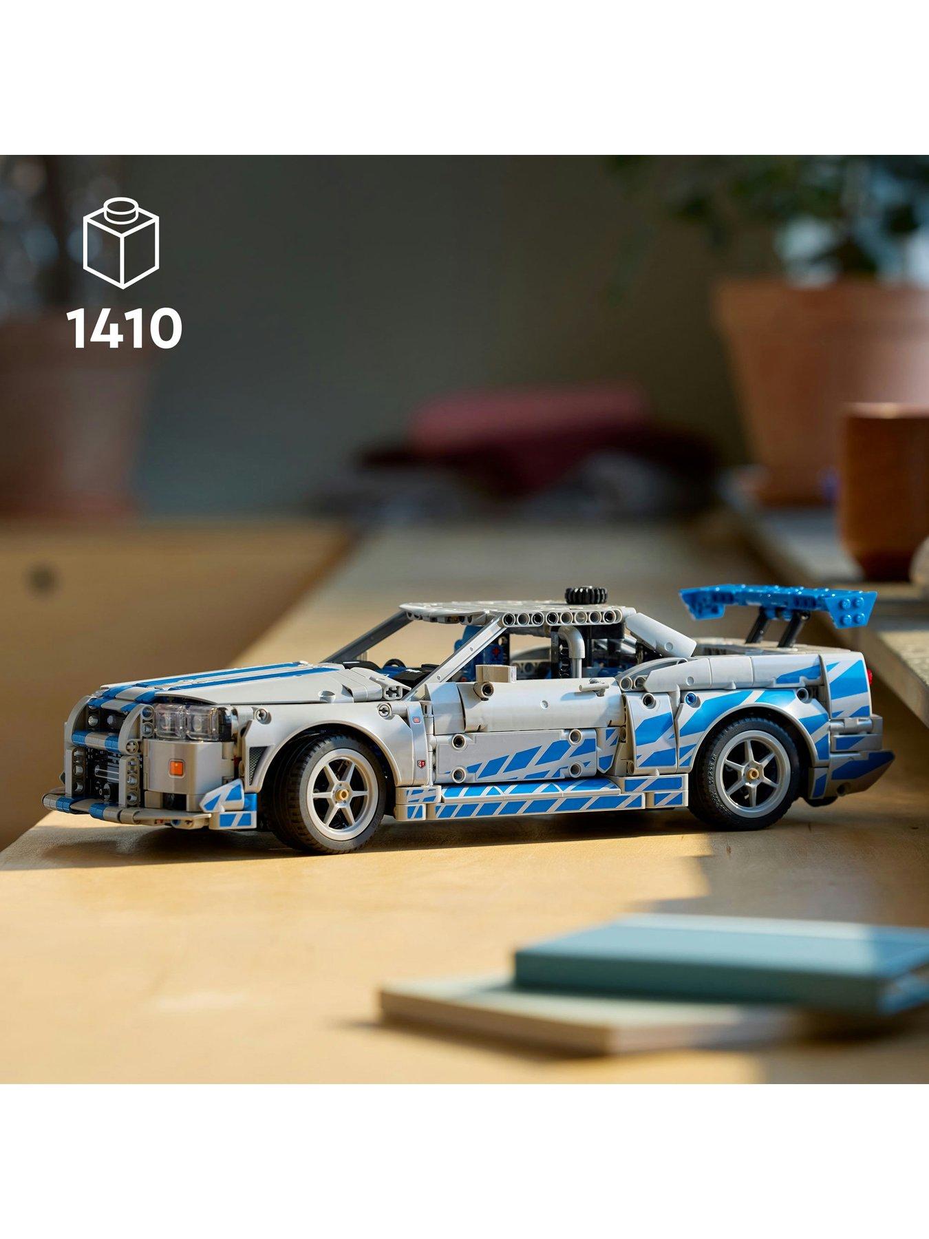 Image 2 of 8 of LEGO Technic 2 Fast 2 Furious Nissan Skyline GT-R (R34) Car Model Kit 42210