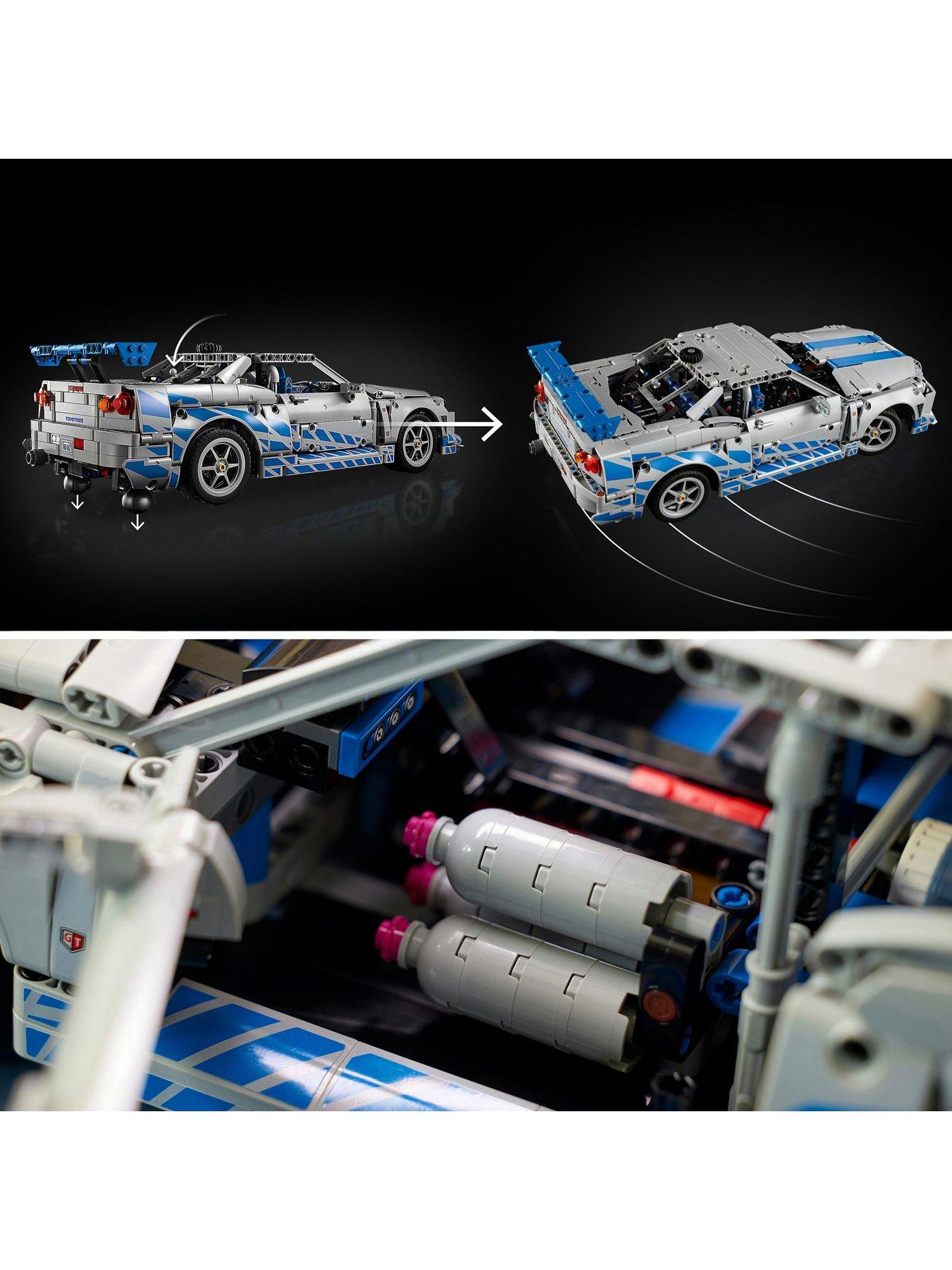 Image 5 of 8 of LEGO Technic 2 Fast 2 Furious Nissan Skyline GT-R (R34) Car Model Kit 42210