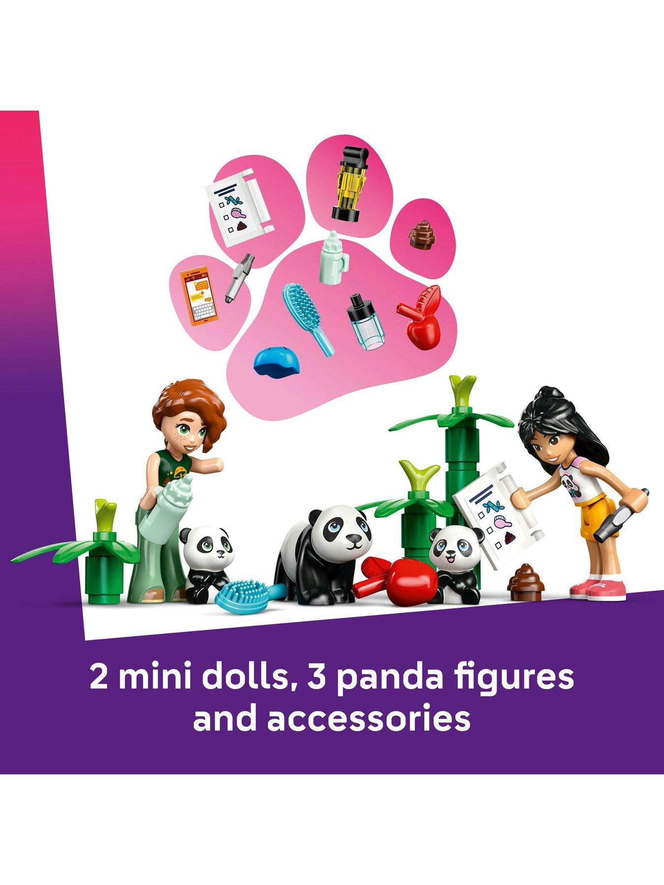  image of lego-friends-panda-sanctuary-animal-care-building-set-toy-42648
