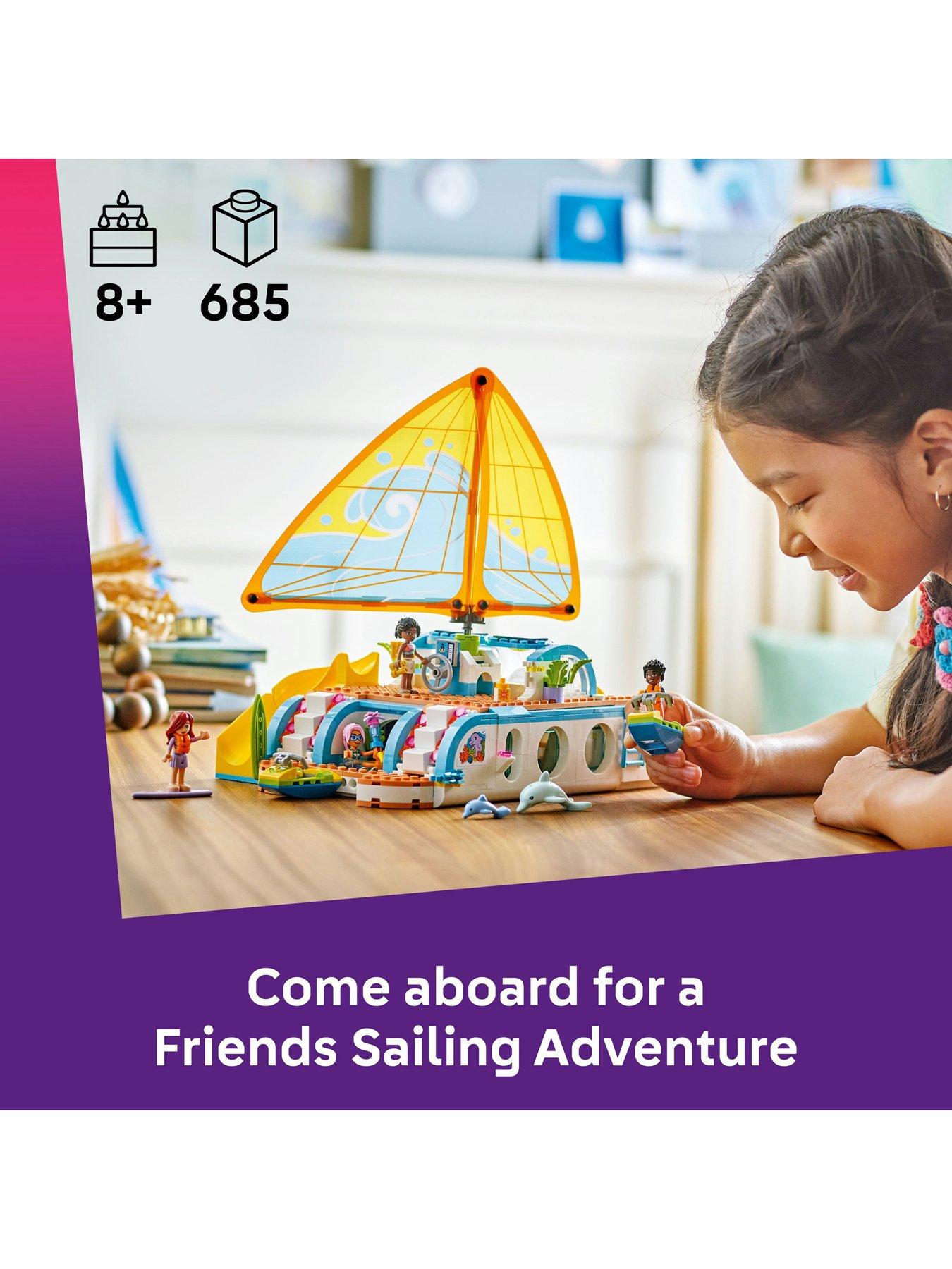 stillFront image of lego-friends-travel-boat-adventure-building-kit-role-play-toy-42664