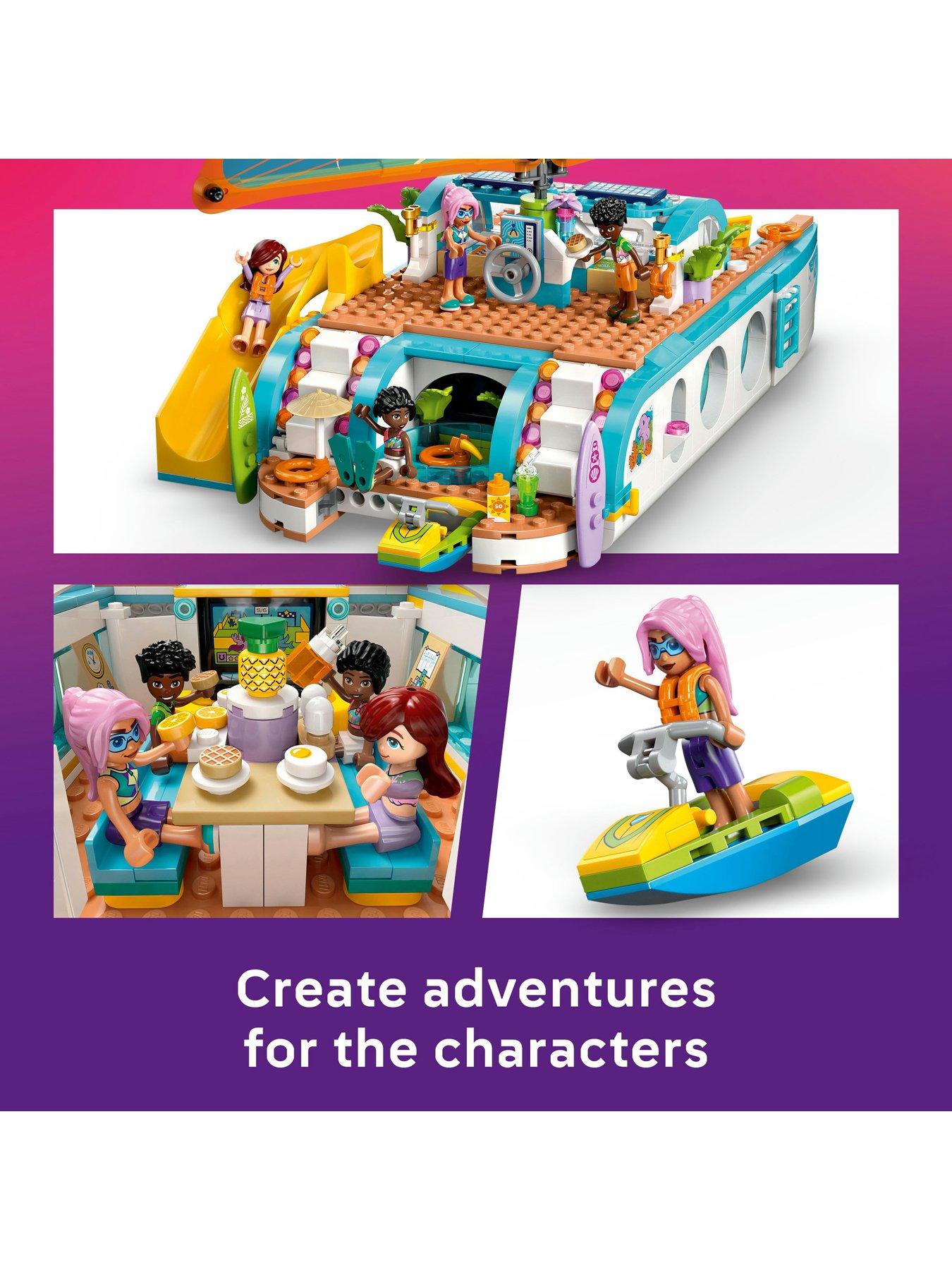  image of lego-friends-travel-boat-adventure-building-kit-role-play-toy-42664