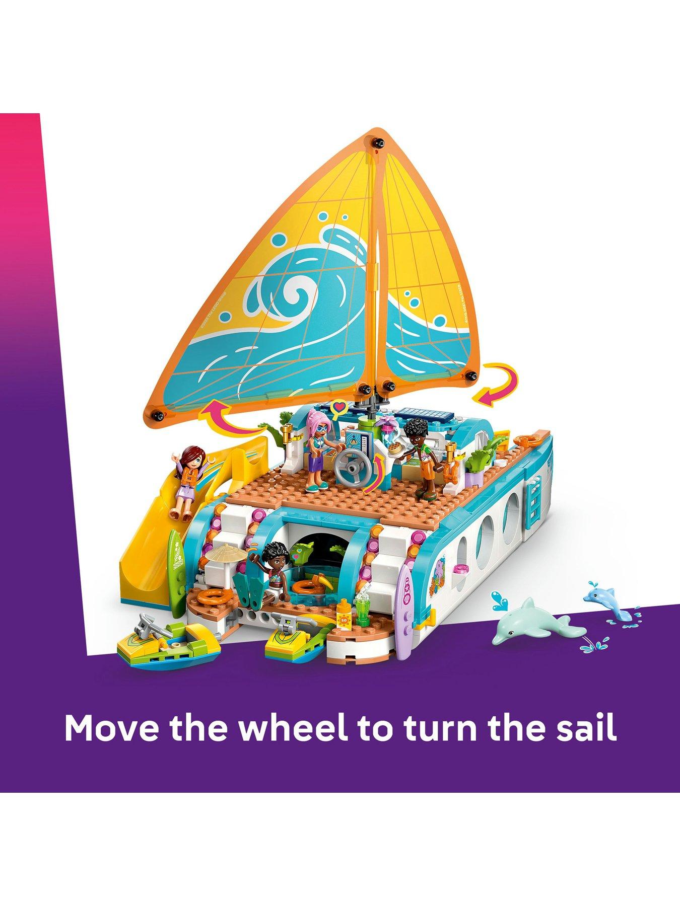 image of lego-friends-travel-boat-adventure-building-kit-role-play-toy-42664