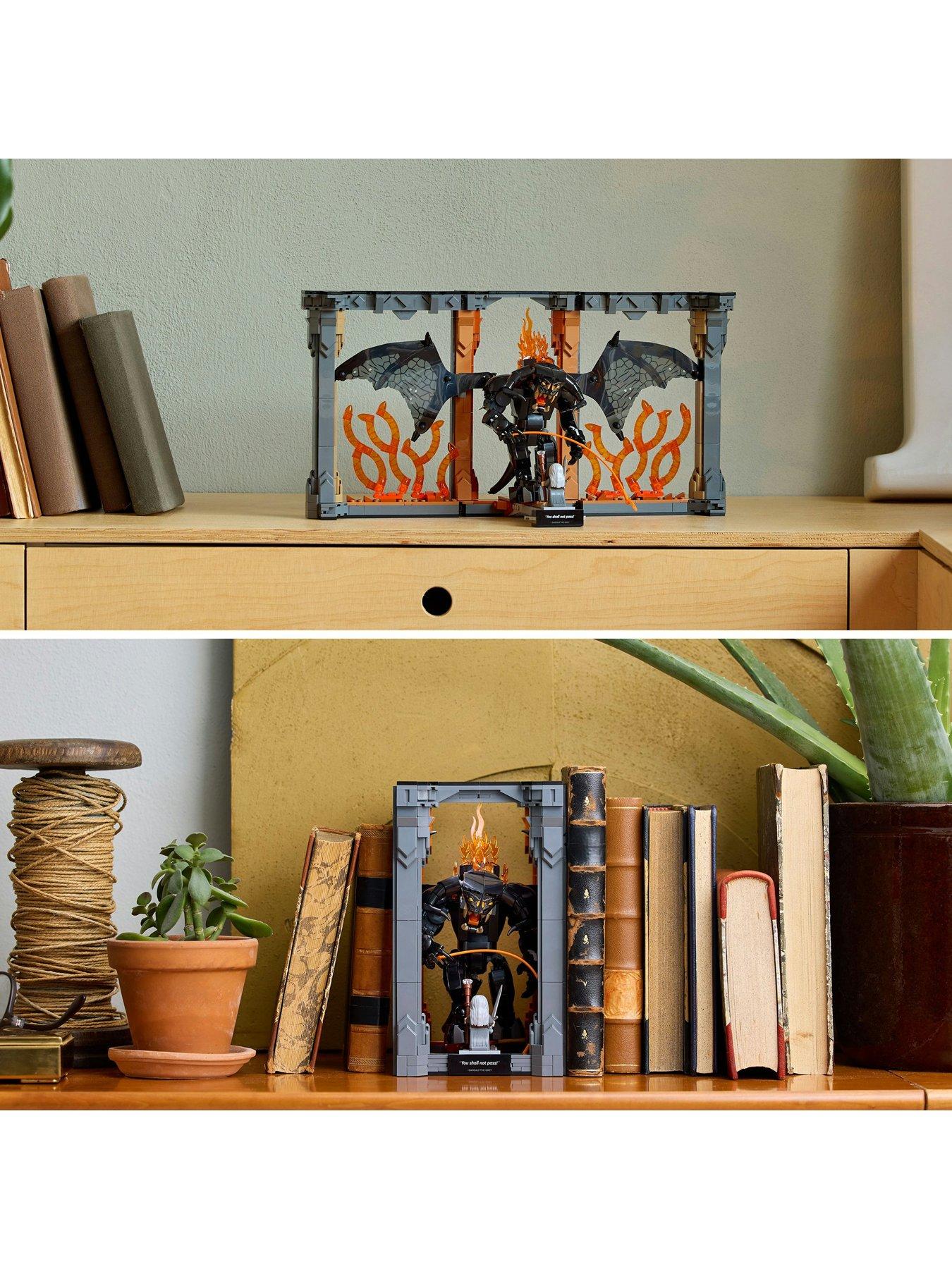  image of lego-icons-the-lord-of-the-rings-balrog-book-nook-10367