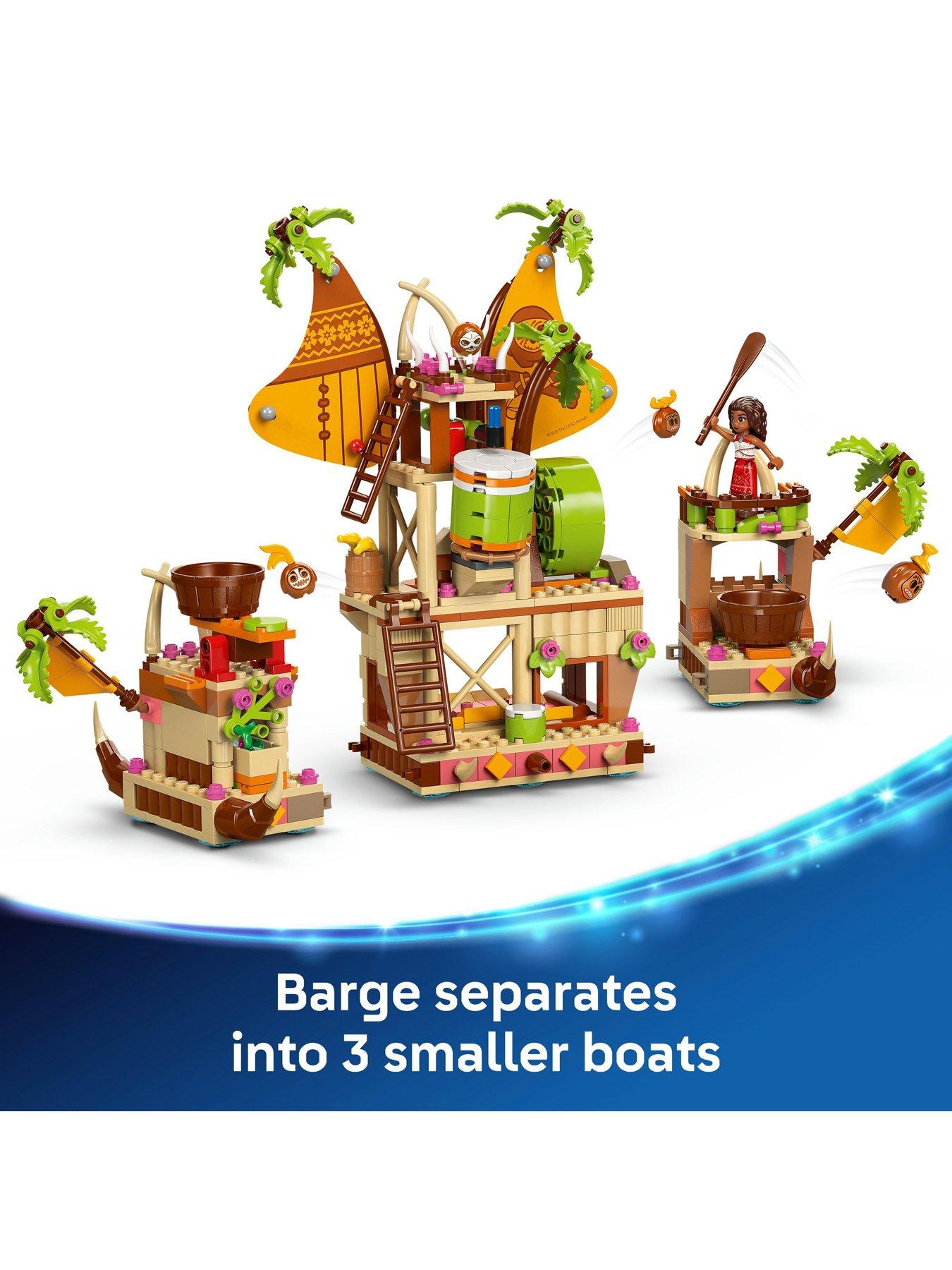 Image 4 of 8 of LEGO Disney Princess Moana 2 Kakamora Barge, Toy Building Set 43258