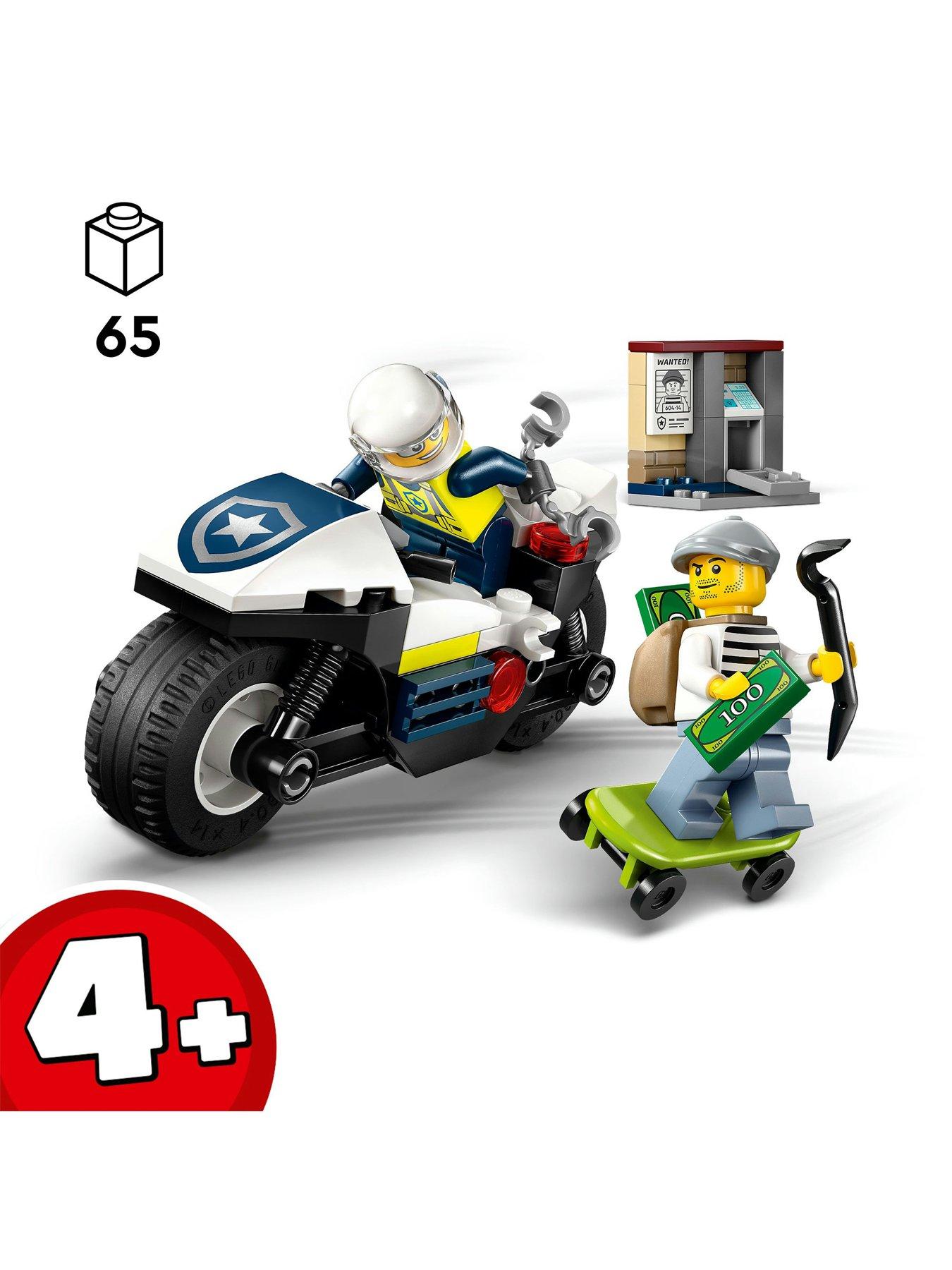 stillFront image of lego-city-police-motorcycle-chase-toy-motorbike-set-60455