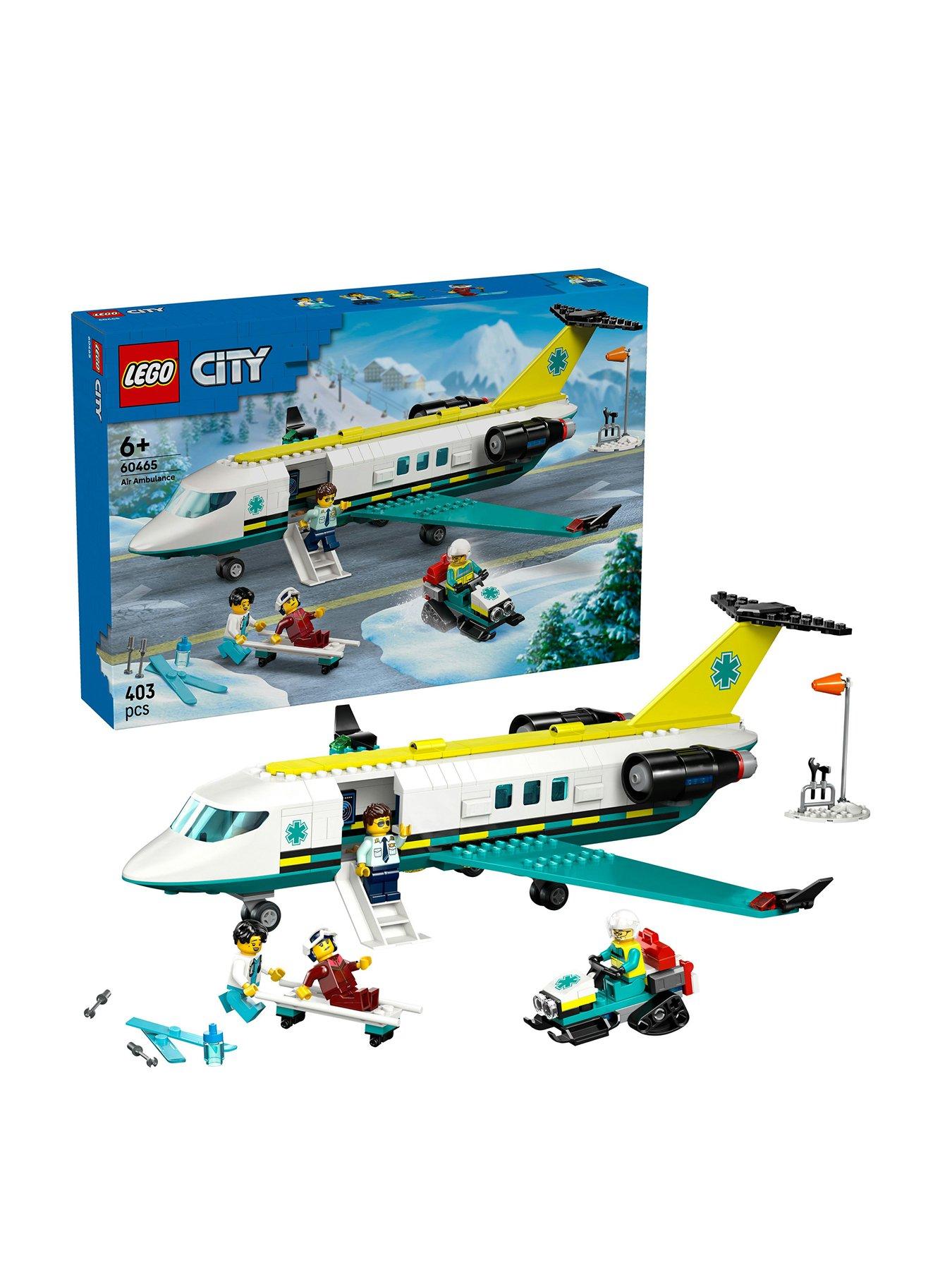 undefined Emergency Air Ambulance Airplane Toy 60465