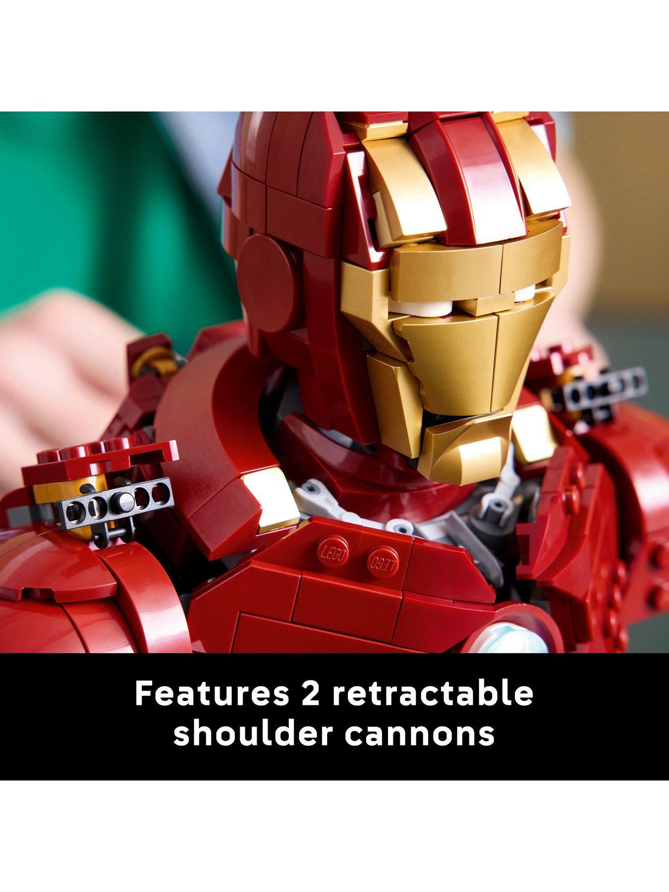 Image 4 of 7 of LEGO Marvel Super Heroes Iron Man MK4 Bust Set for Adults 76327