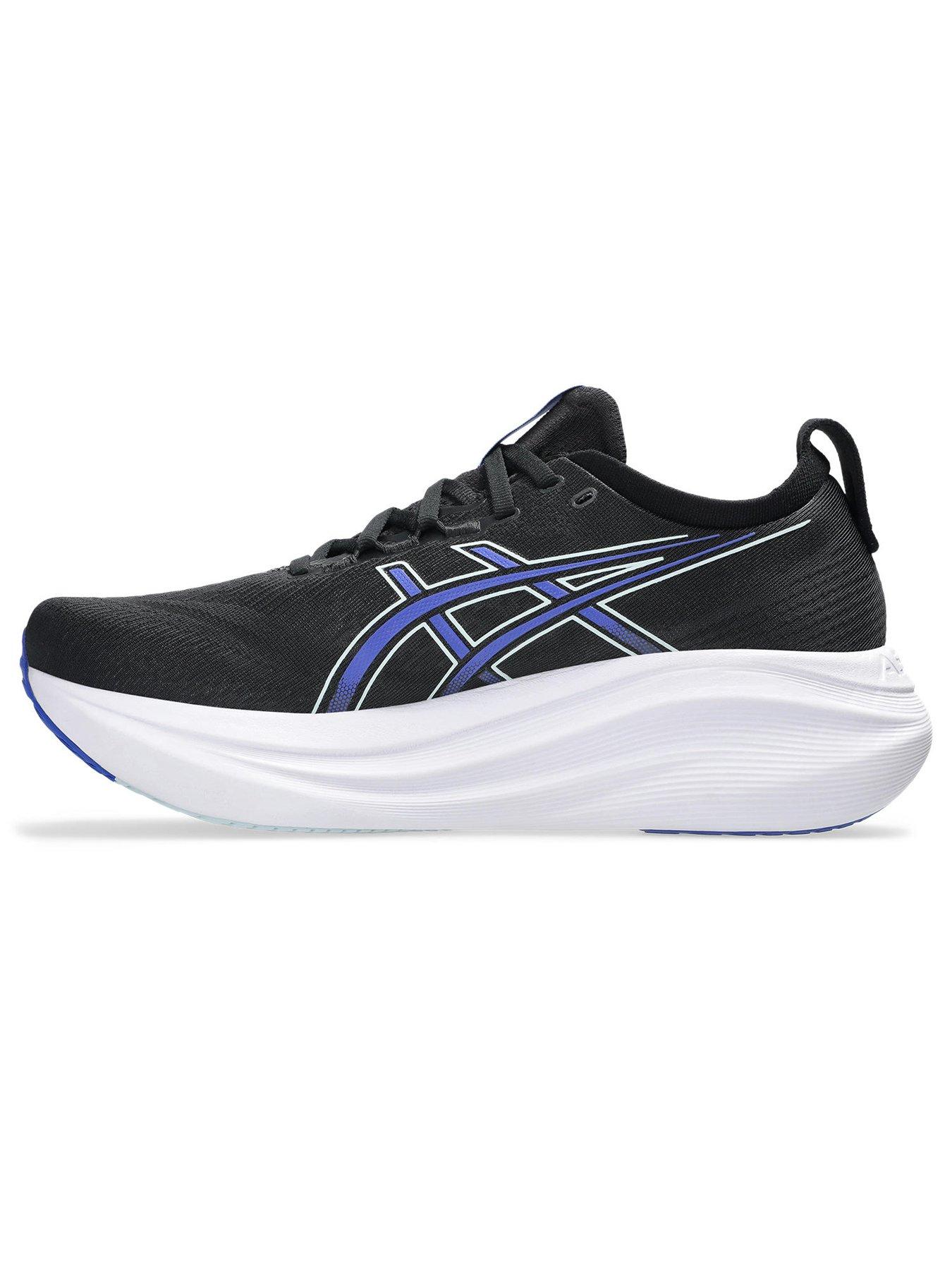 Image 6 of 8 of Asics Mens Running Gel-Nimbus 27 Trainers - Black/Blue