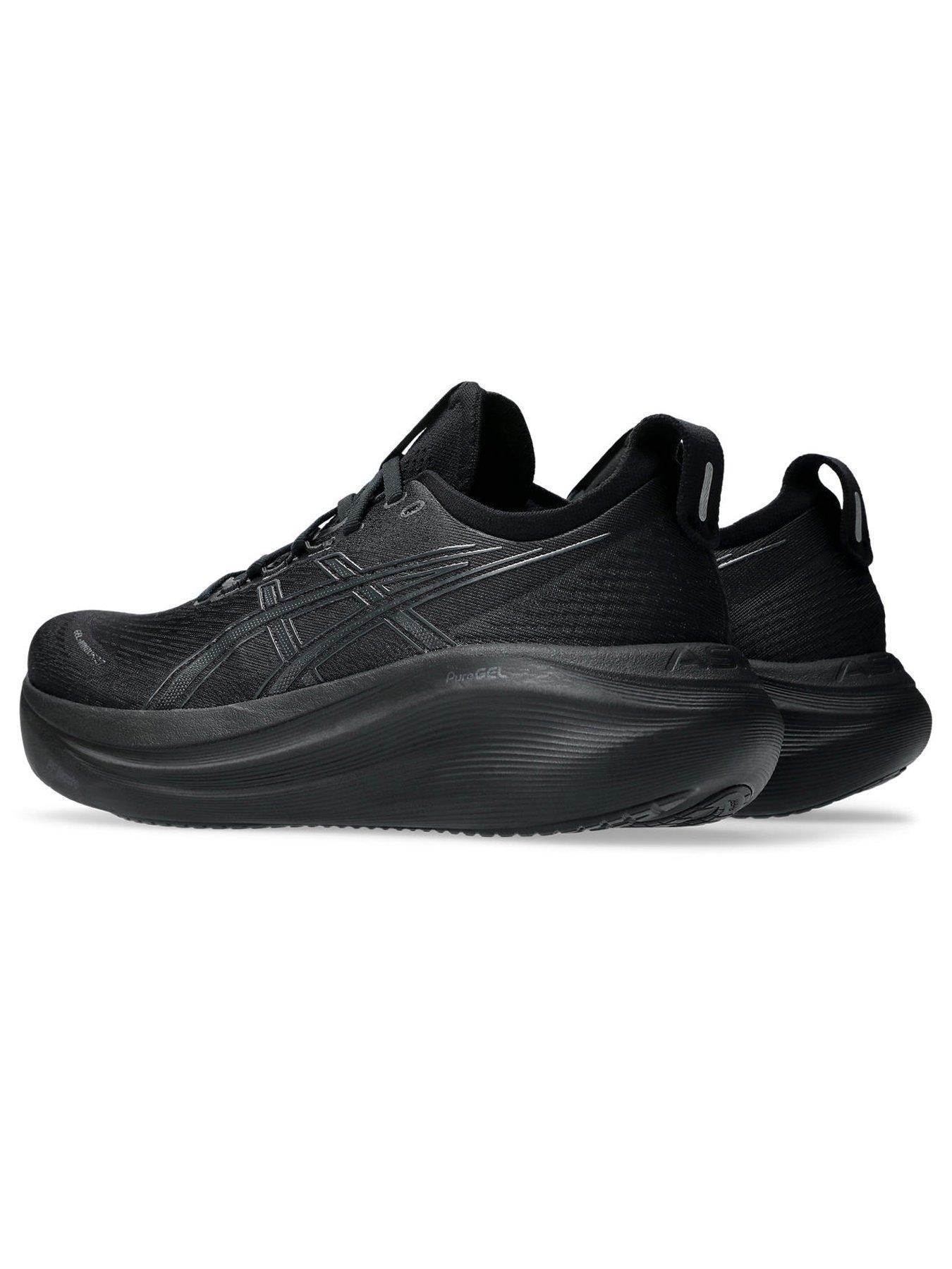 Image 6 of 7 of Asics Mens Running Gel-Nimbus 27 Trainers - Black