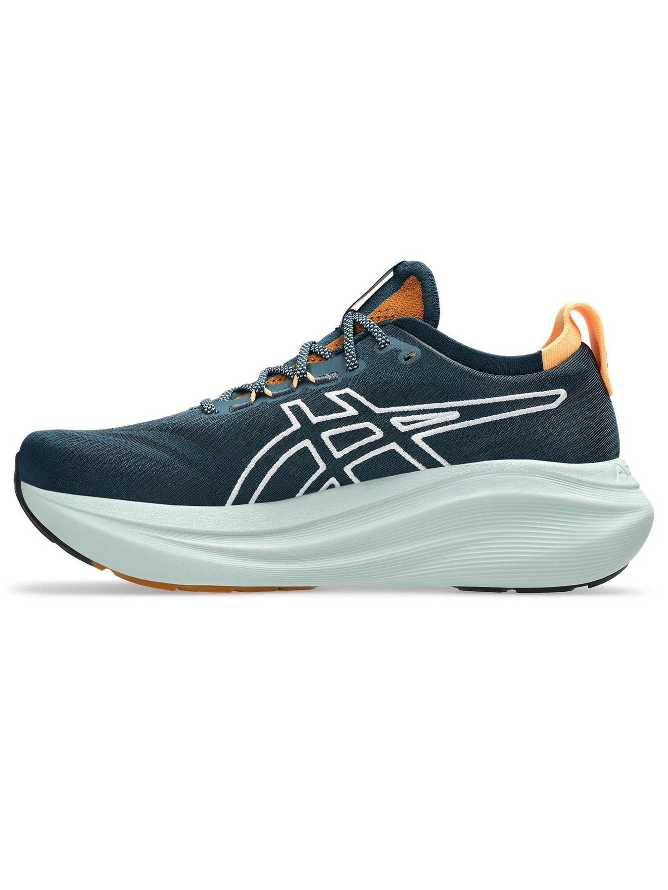 Image 6 of 8 of Asics Mens Running Gel-Nimbus 27 Nature Bathing Trainers - Green